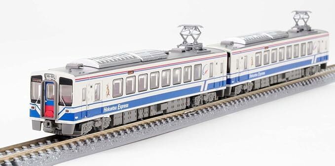 TOMYTEC 332633 N Scale Hokuhoku Express HK100 Series Reproduction Old Livery 2-Car Set