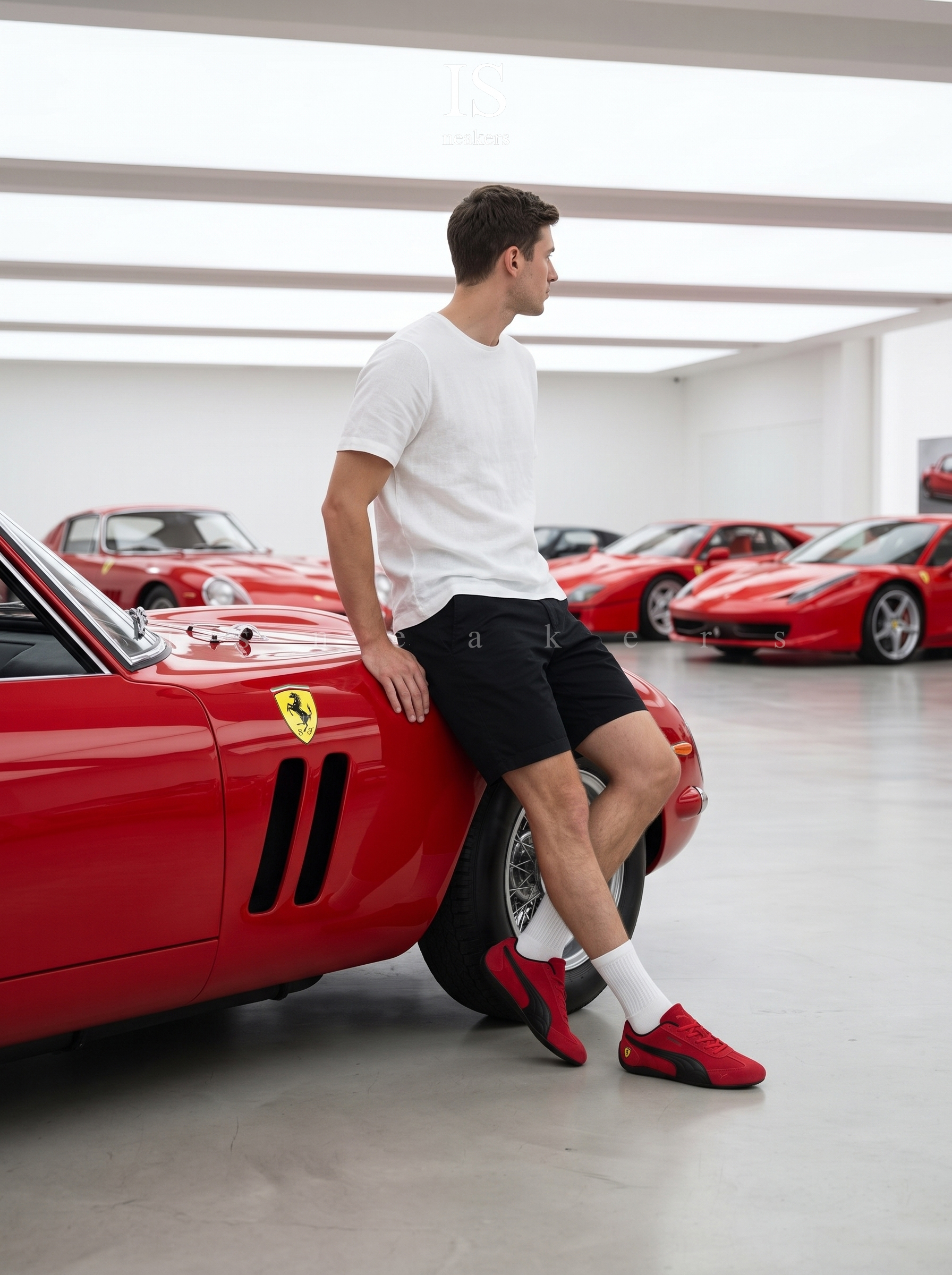 iSNEAKERS｜Ferrari x Puma Speedcat "Black Red" 黑紅 法拉利聯名 309404-02