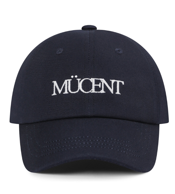 【韓國預購】KRD090743 MUCENT MUCENT SIGNATURE LETTERING LOGO BALL CAP (5COLOR)