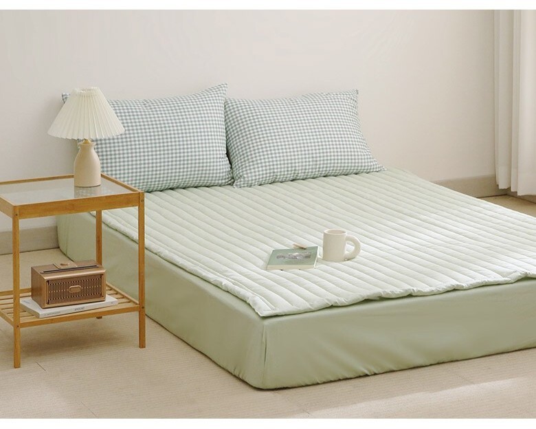 Pure Cotton Mattress Pad with Elastic Corner Bands