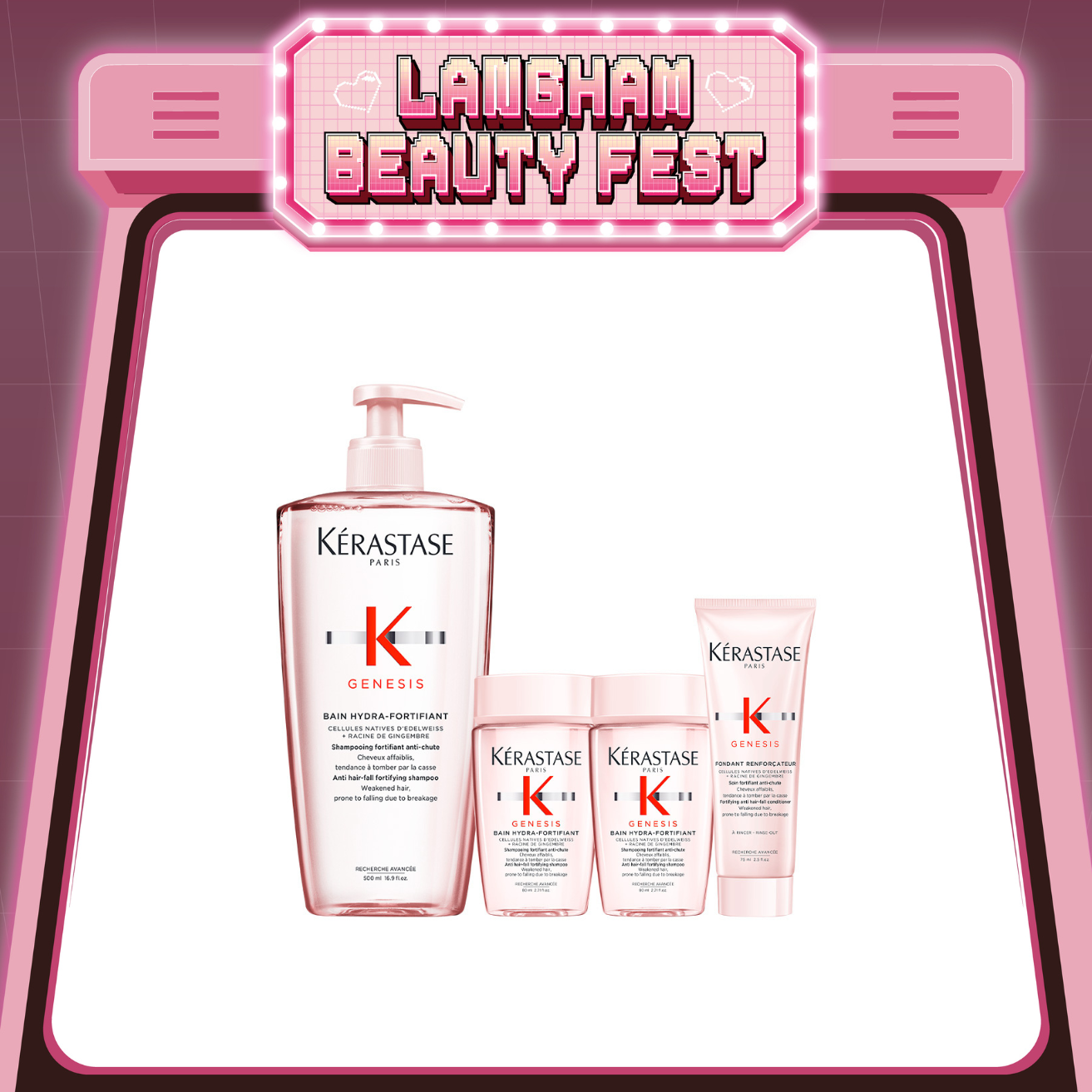 KÉRASTASE 防掉髮輕盈浴髮乳500ml套装