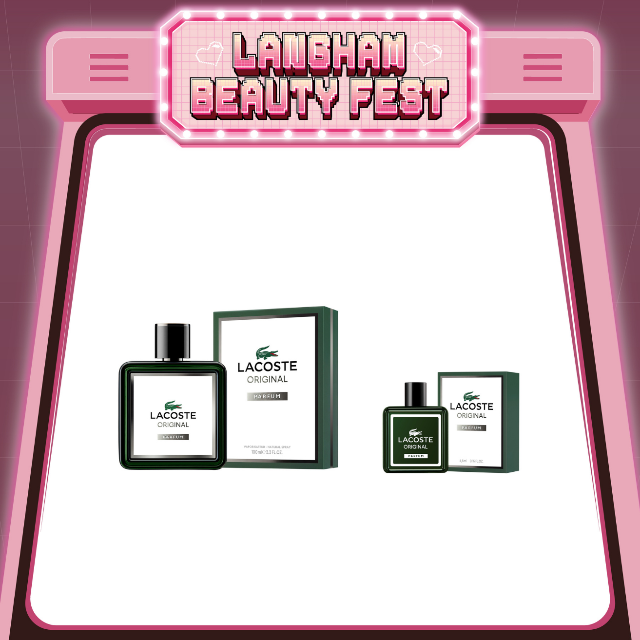LACOSTE ORIGINAL PARFUM 香水套裝
