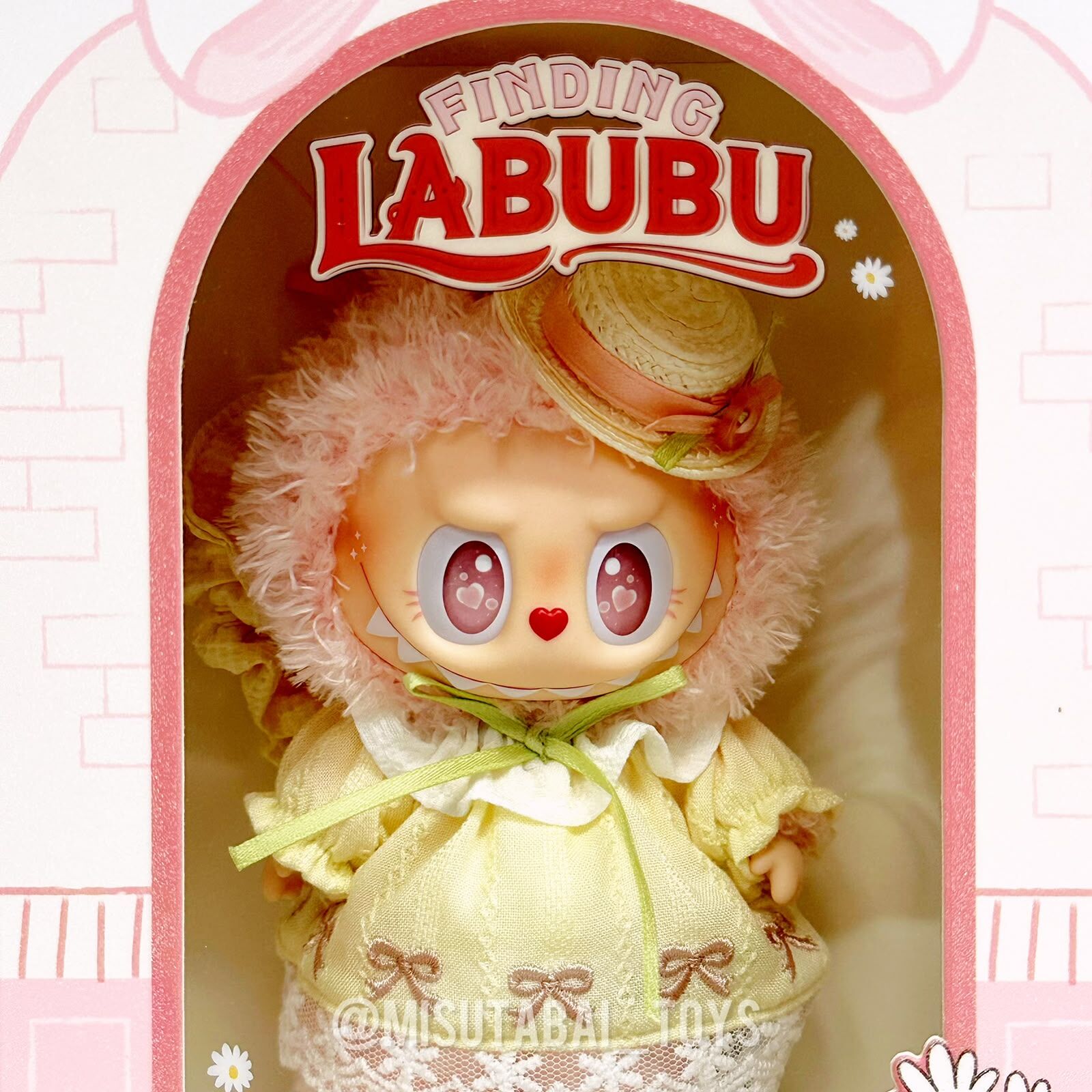 尋找labubu 系列：Mokoko 搪膠毛絨吊卡
