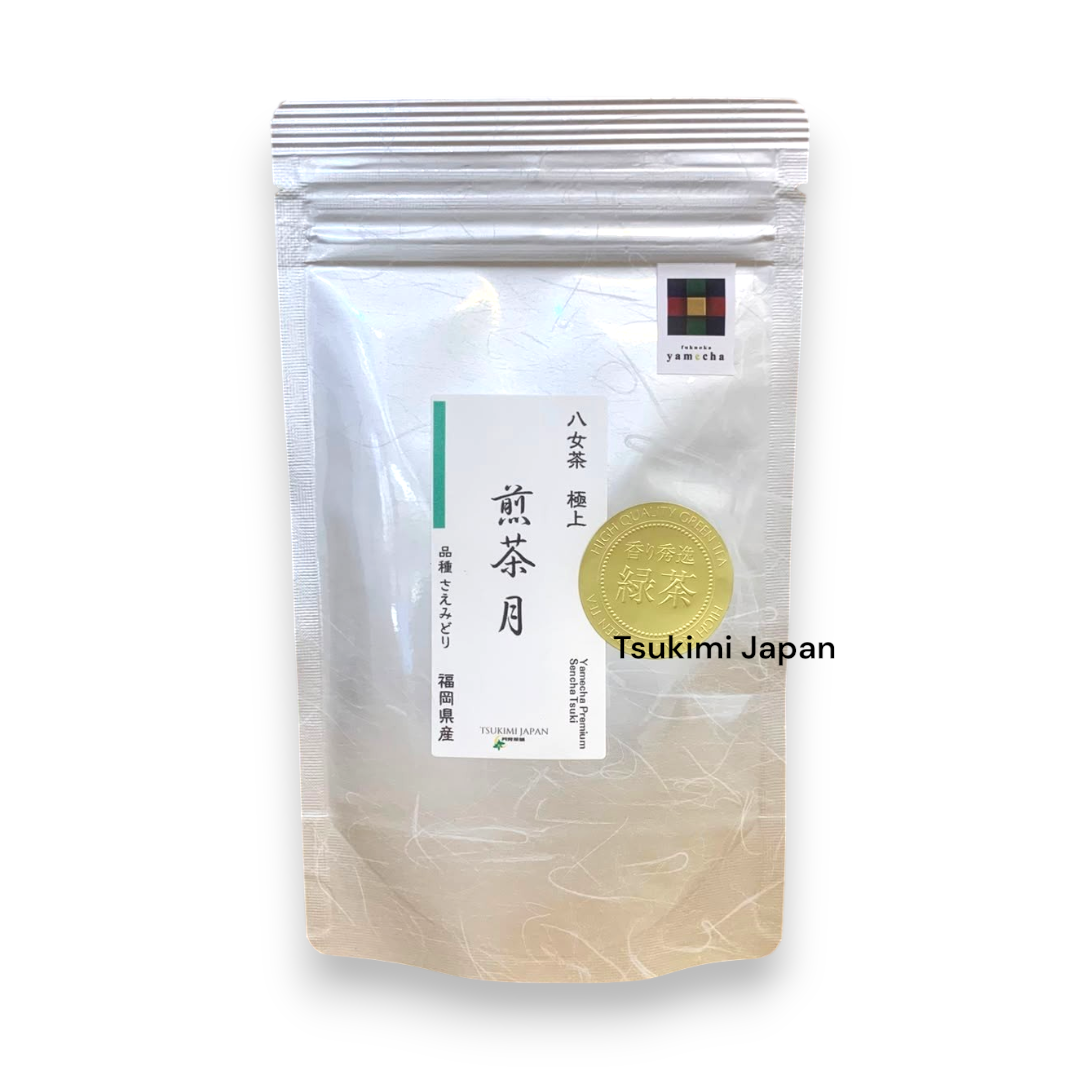 日本 八女茶 極上 八女煎茶「月」 【綠茶 / 八女茶】農家產地直送