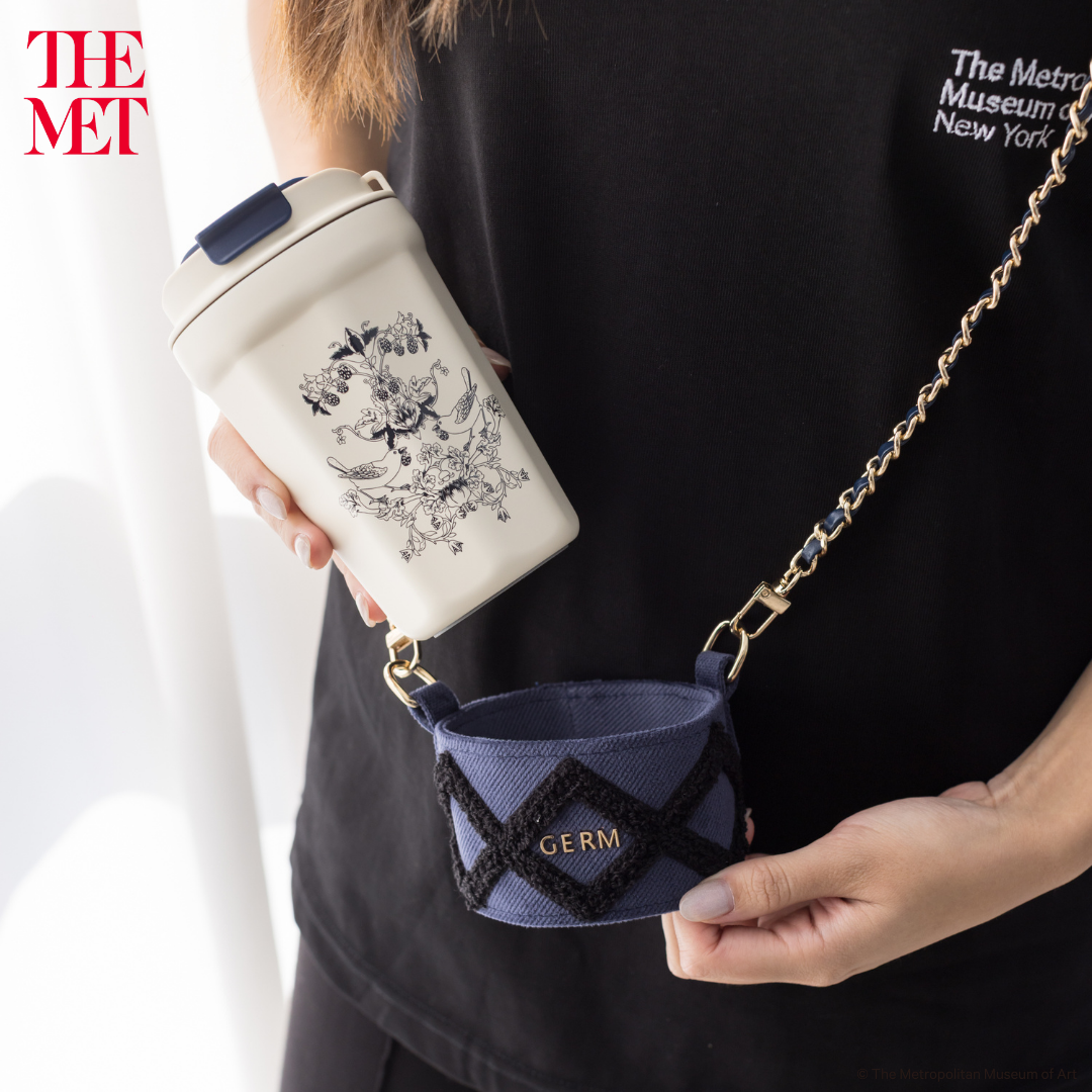 美國大都會博物館｜The Met x GERM 喜上莓梢系列菱形咖啡杯