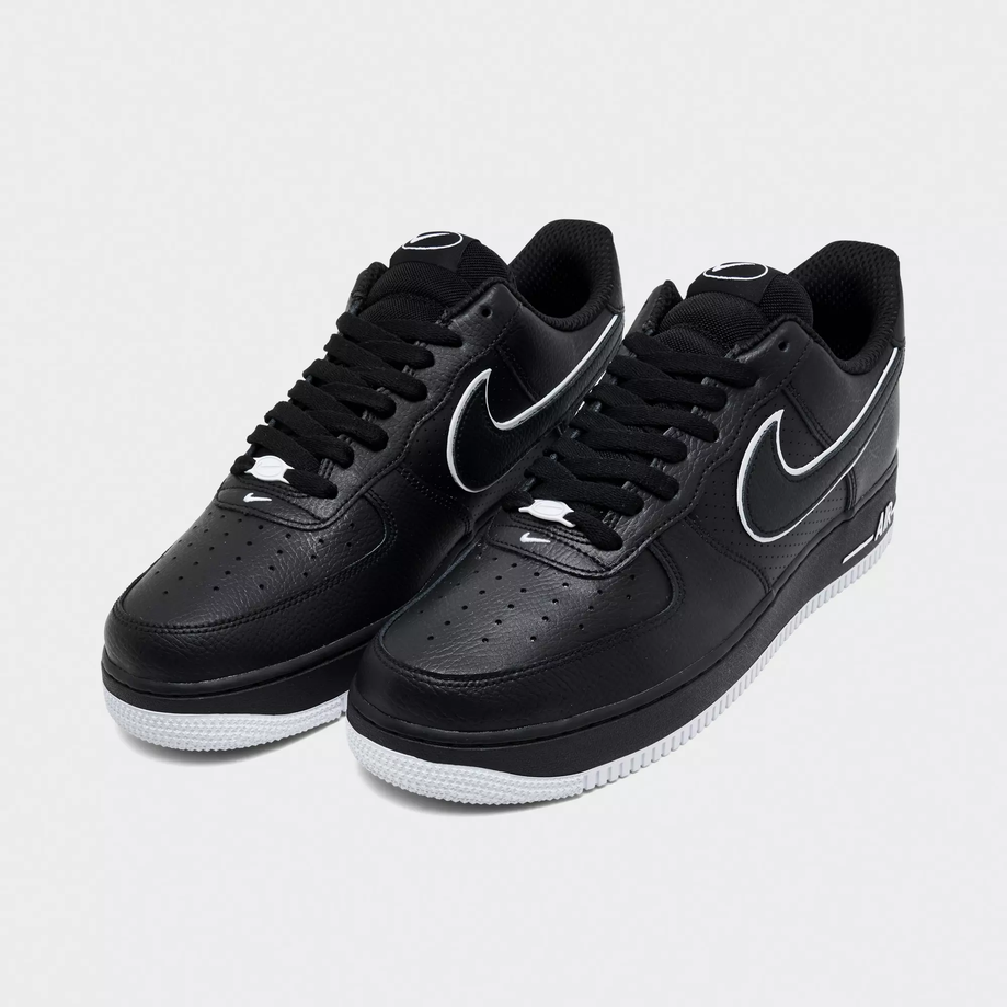 【預訂】 NIKE AIR FORCE 1 07 LV8 全黑白邊-MEN