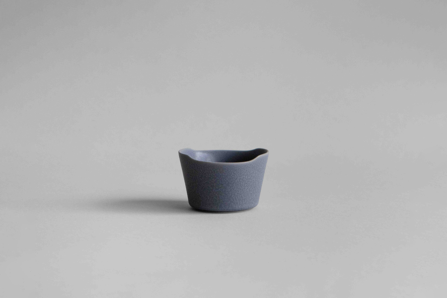 yumiko iihoshi porcelain - 一日碗(S) 雨天灰