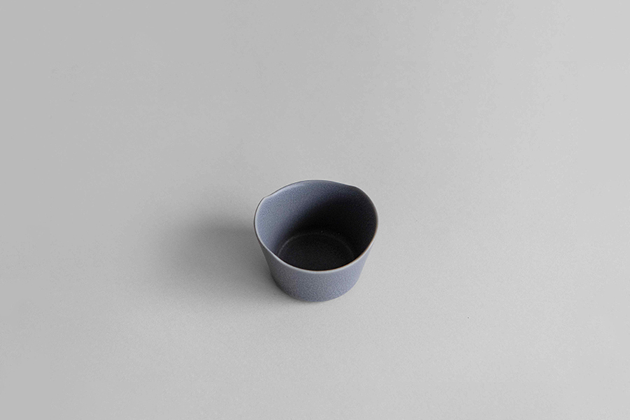 yumiko iihoshi porcelain - 一日碗(S) 雨天灰