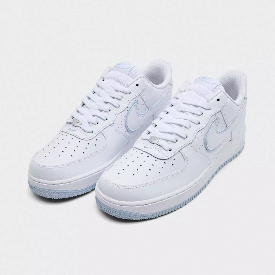 【預訂】 NIKE AIR FORCE 1 07 LV8 全白藍邊-MEN