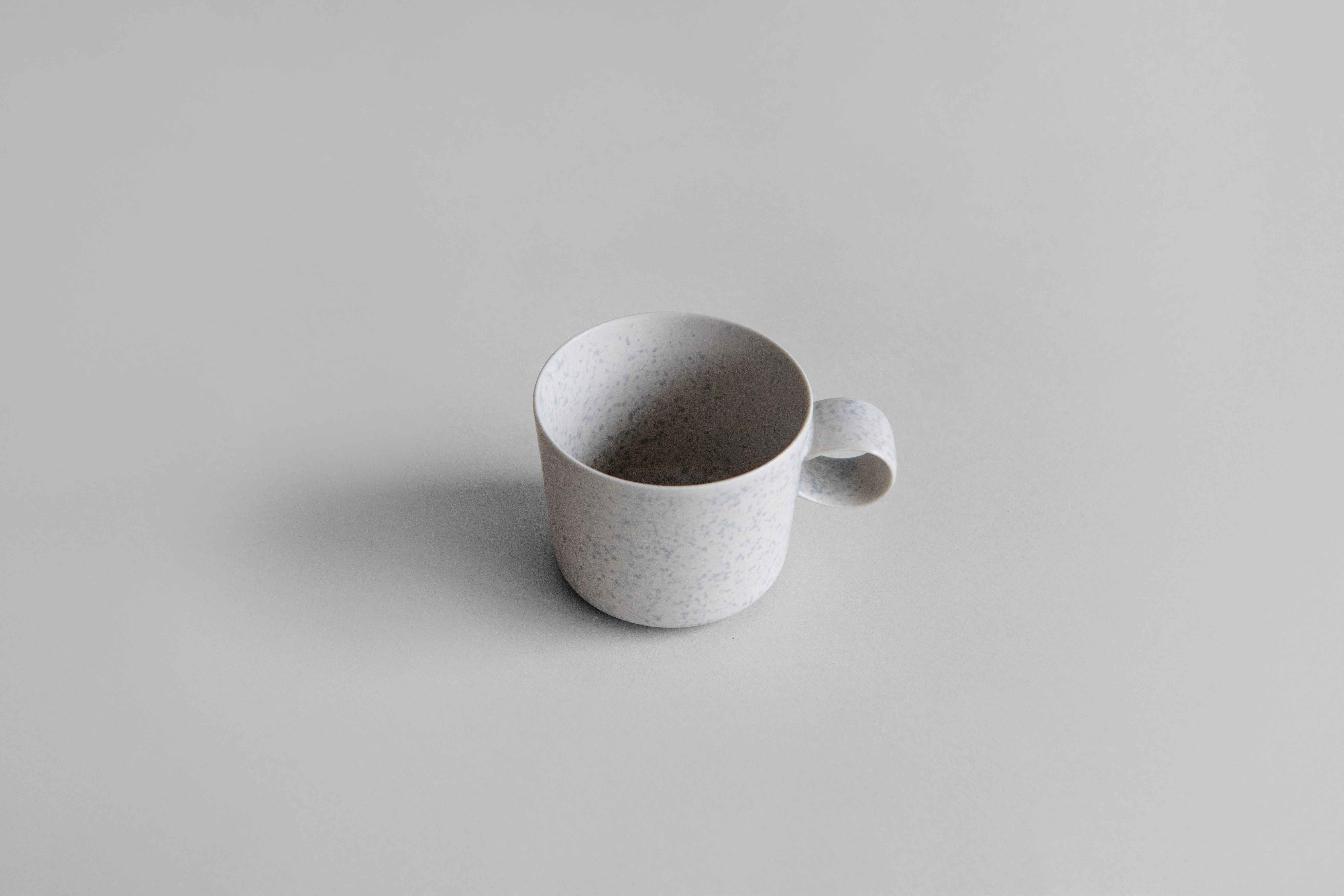 yumiko iihoshi porcelain - 一日杯 深夜/淺灰藍