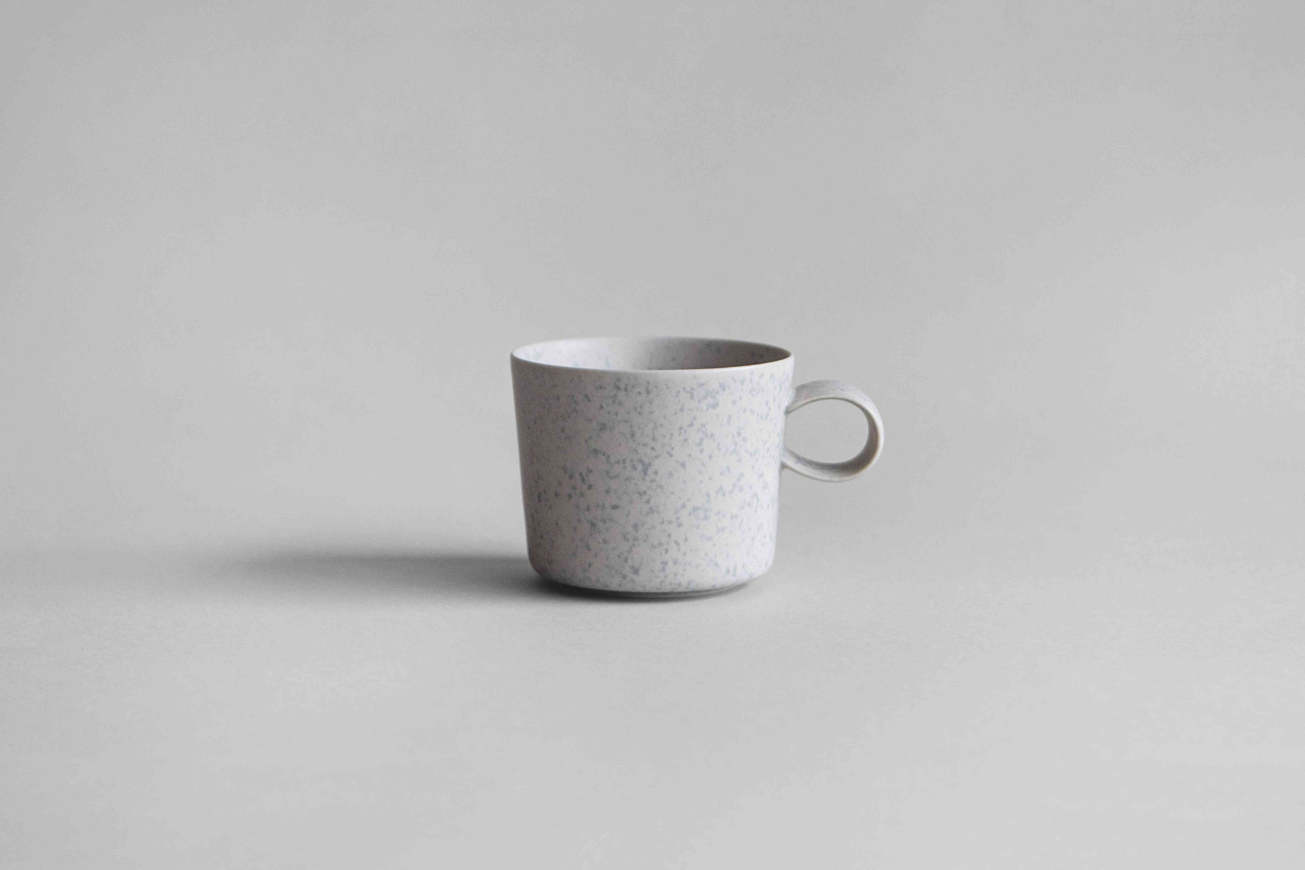 yumiko iihoshi porcelain - 一日杯 深夜/淺灰藍