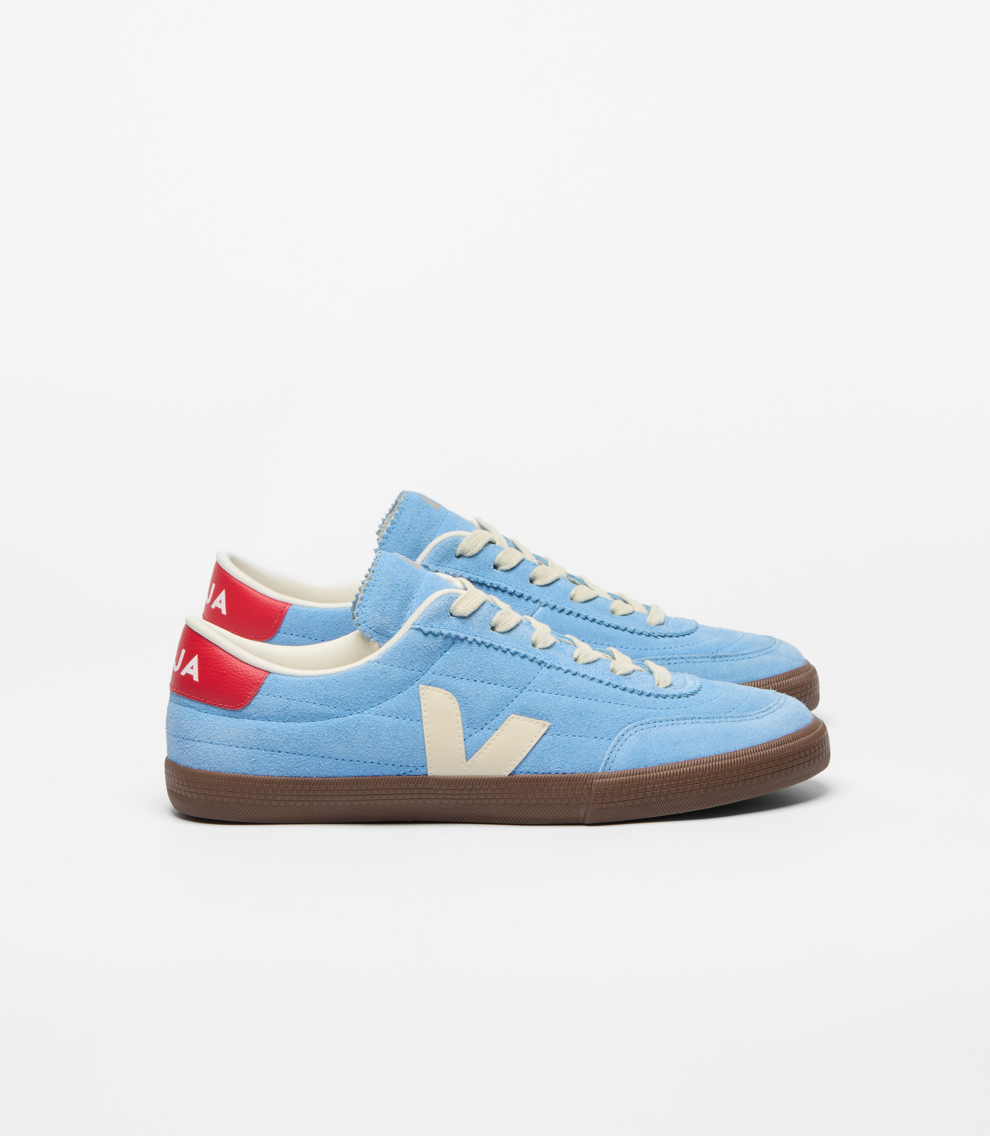 VEJA 復古休閒鞋｜PANENKA  (水藍/米白)