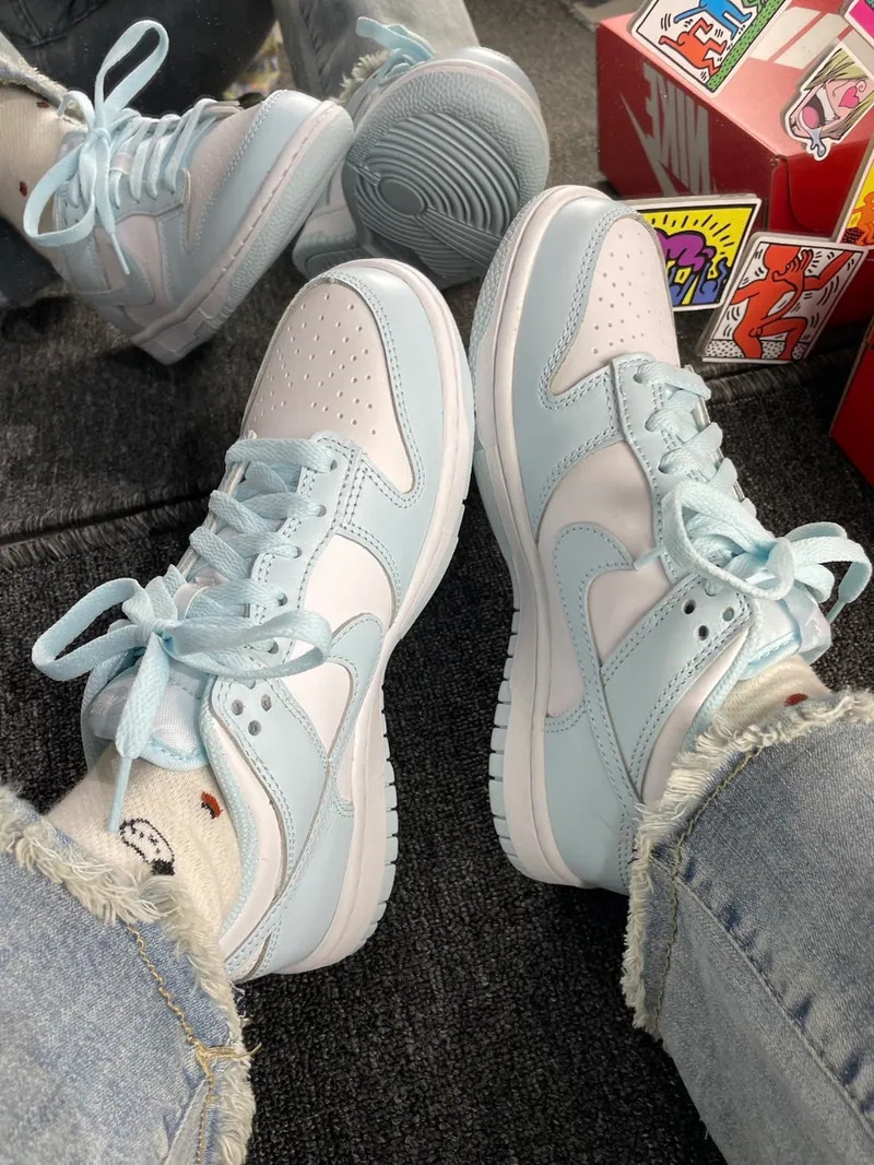 【限時接單】NIKE DUNK LOW GS RETRO "GLACIER BLUE" 冰川 冰藍 寶寶藍 FB9109-105