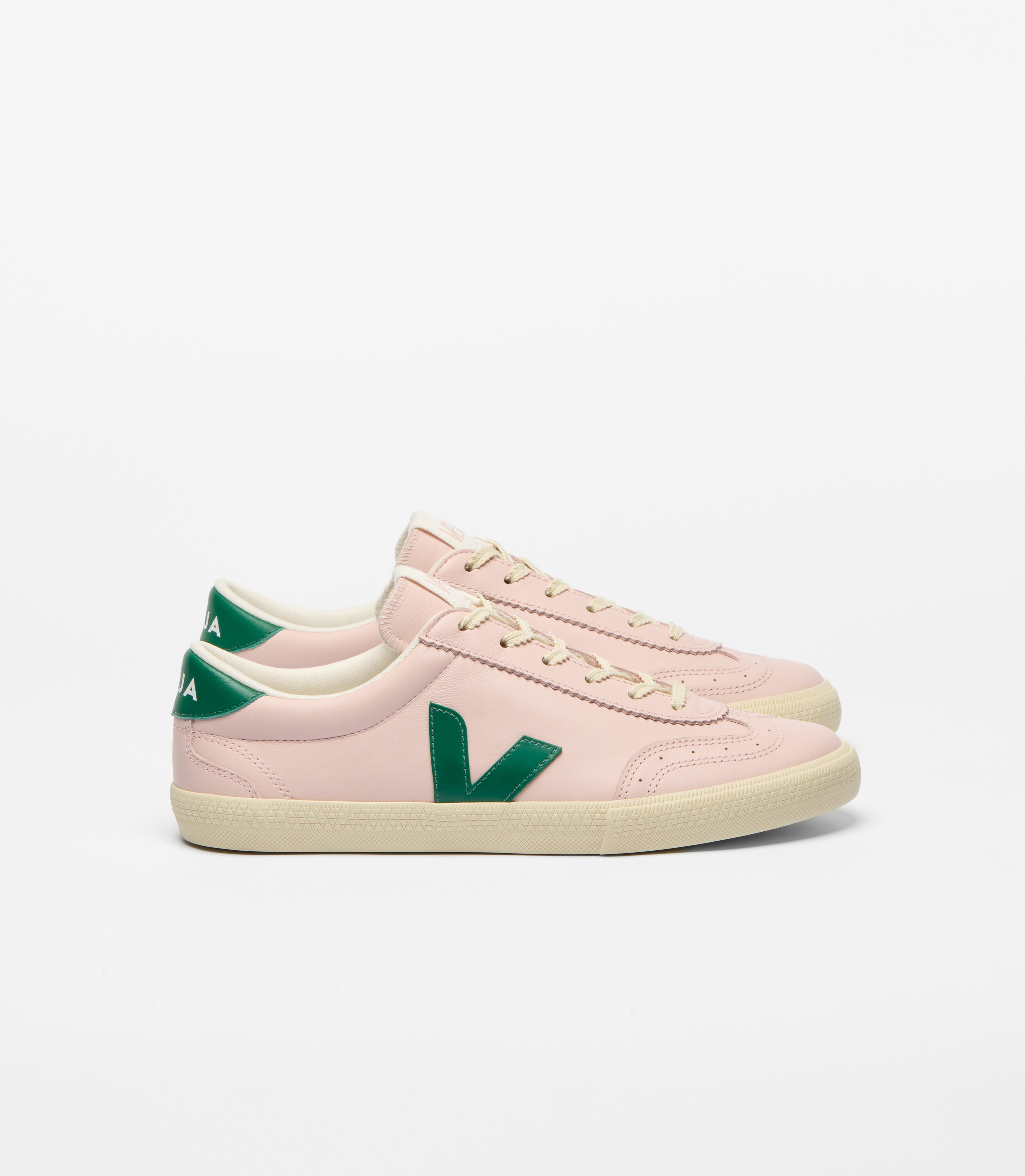 VEJA 復古休閒鞋｜Volley  (粉/綠)