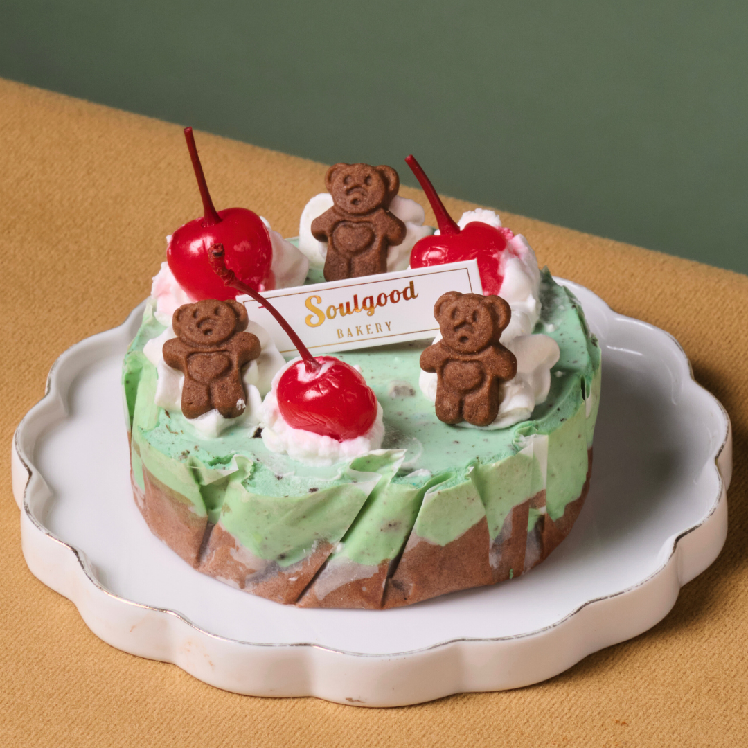 Mint Chocolate Soul Baby Basque Burnt Cheesecake