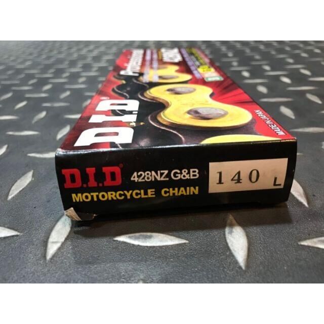 【DID】 428NZ 黃金鏈條/無油封鍊條 132/140L T1/MSX/酷龍/小阿魯/GSX-R150/R15