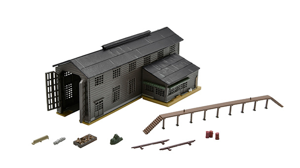 TOMYTEC 338246 N scale Building Collection 021-4 Electric Train Depot A4