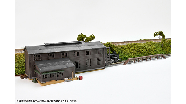 TOMYTEC 338246 N scale Building Collection 021-4 Electric Train Depot A4