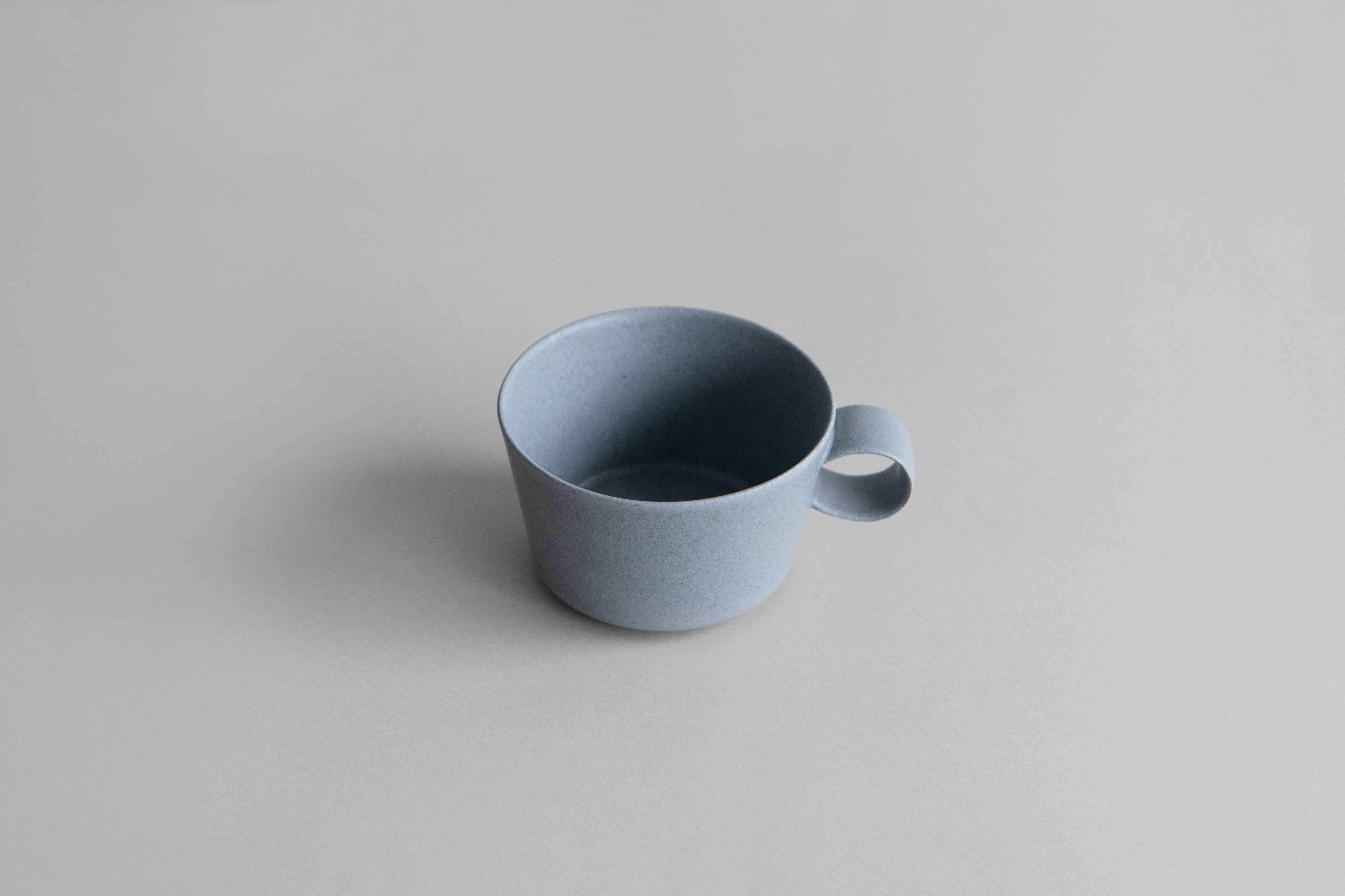 yumiko iihoshi porcelain - 一日杯 午後 / 煙霧藍