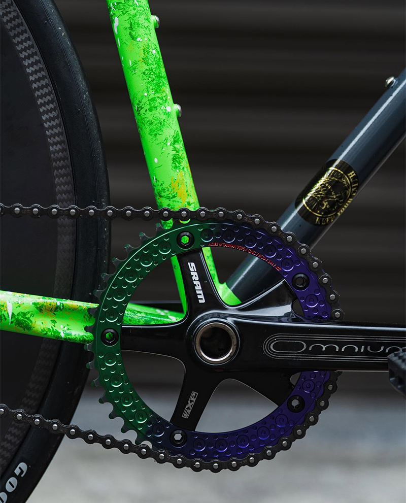 2022 HALLOWEEN LIMIT Alter Cycles MadMax J42/J43 Chainring