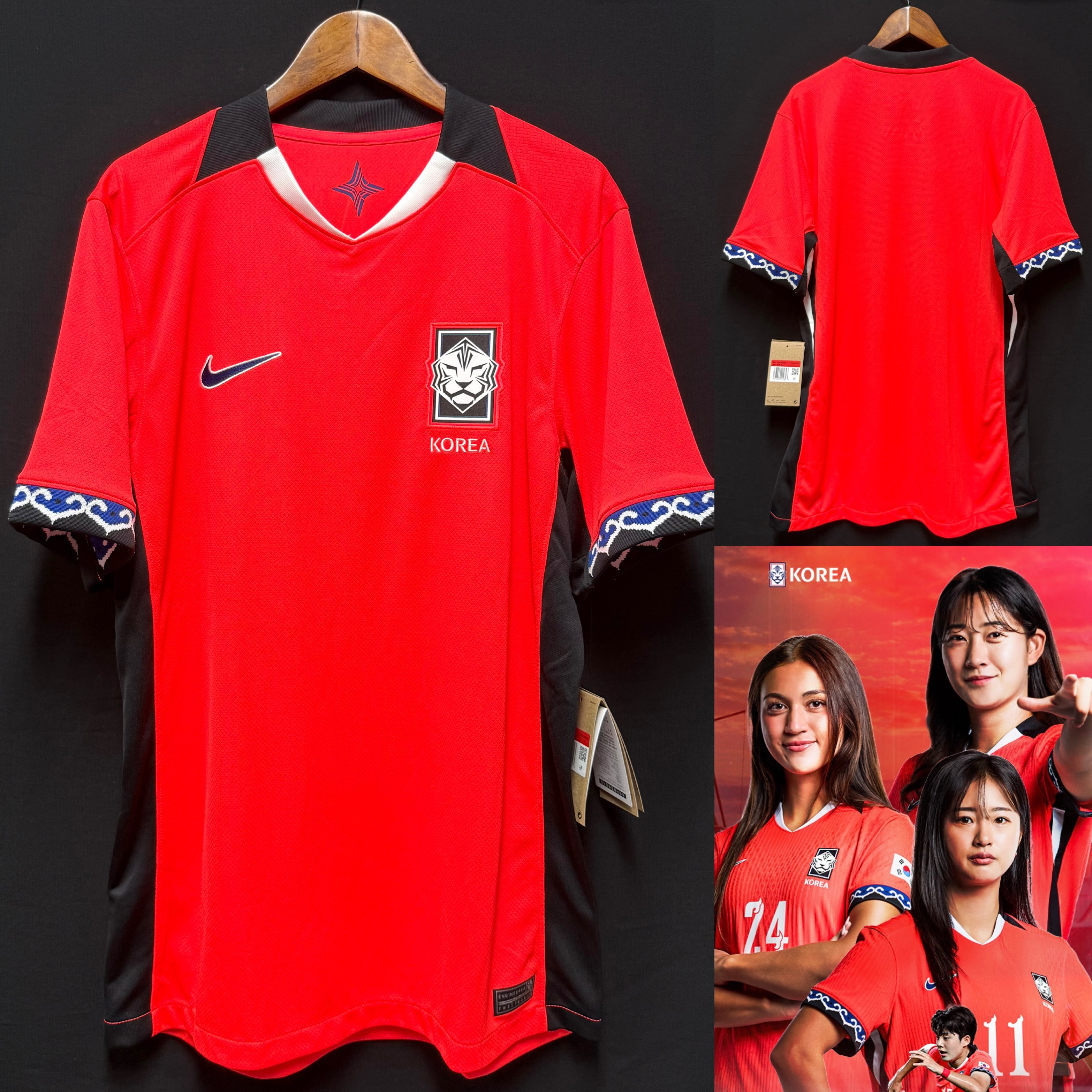 (BNWT) South Korea Women Team 2025-2026 Nike Home Shirt