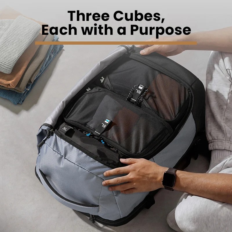 Three Cubes, Each with a Purpose