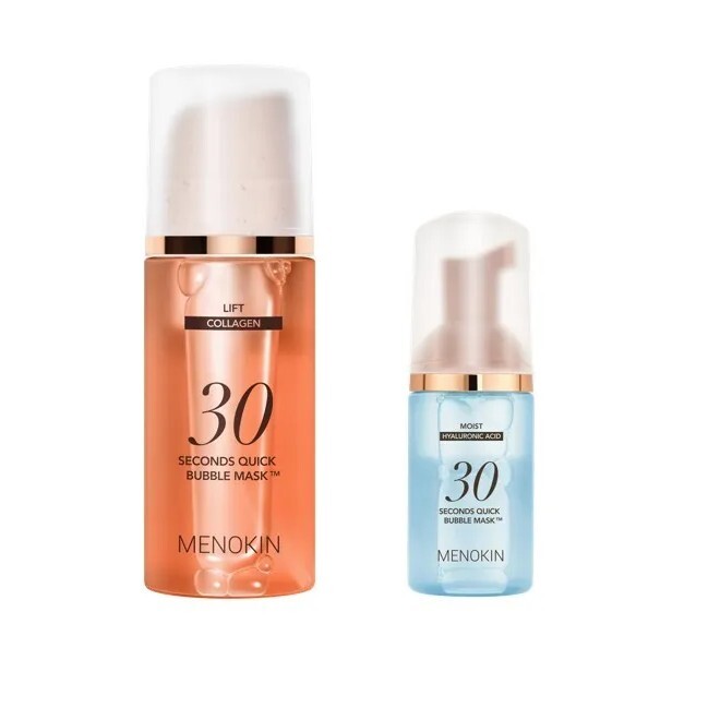MENOKIN 30秒免洗泡泡緊緻抗老面膜套裝 95ml (+MOIST30ml)