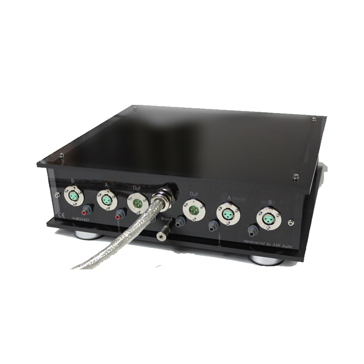 ASR Basis Exclusive HV 旗艦版兩件式電池供電黑膠唱頭放大器