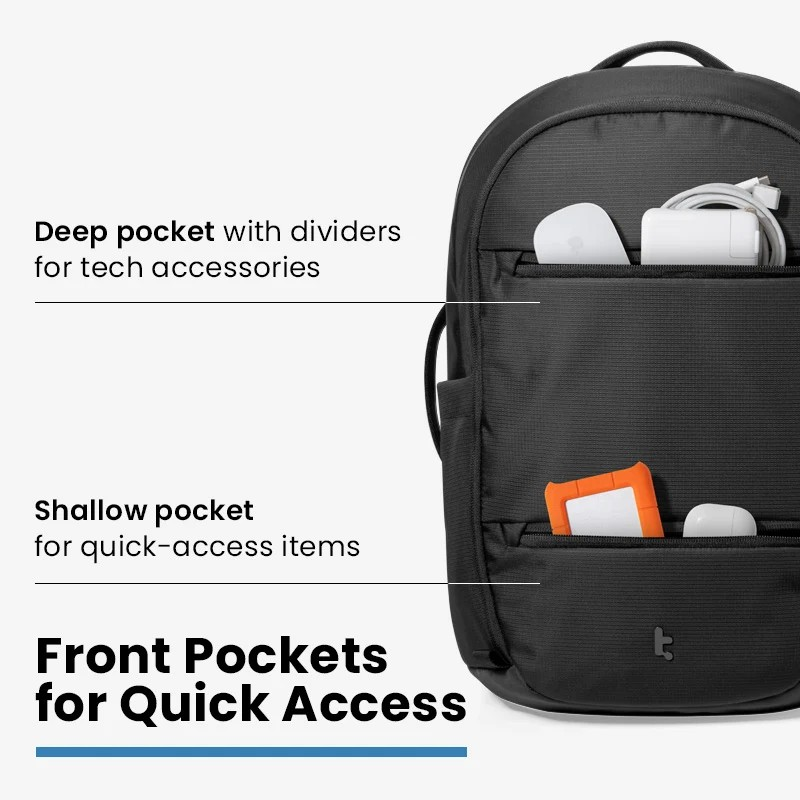 Front Pockets for Quick Access
