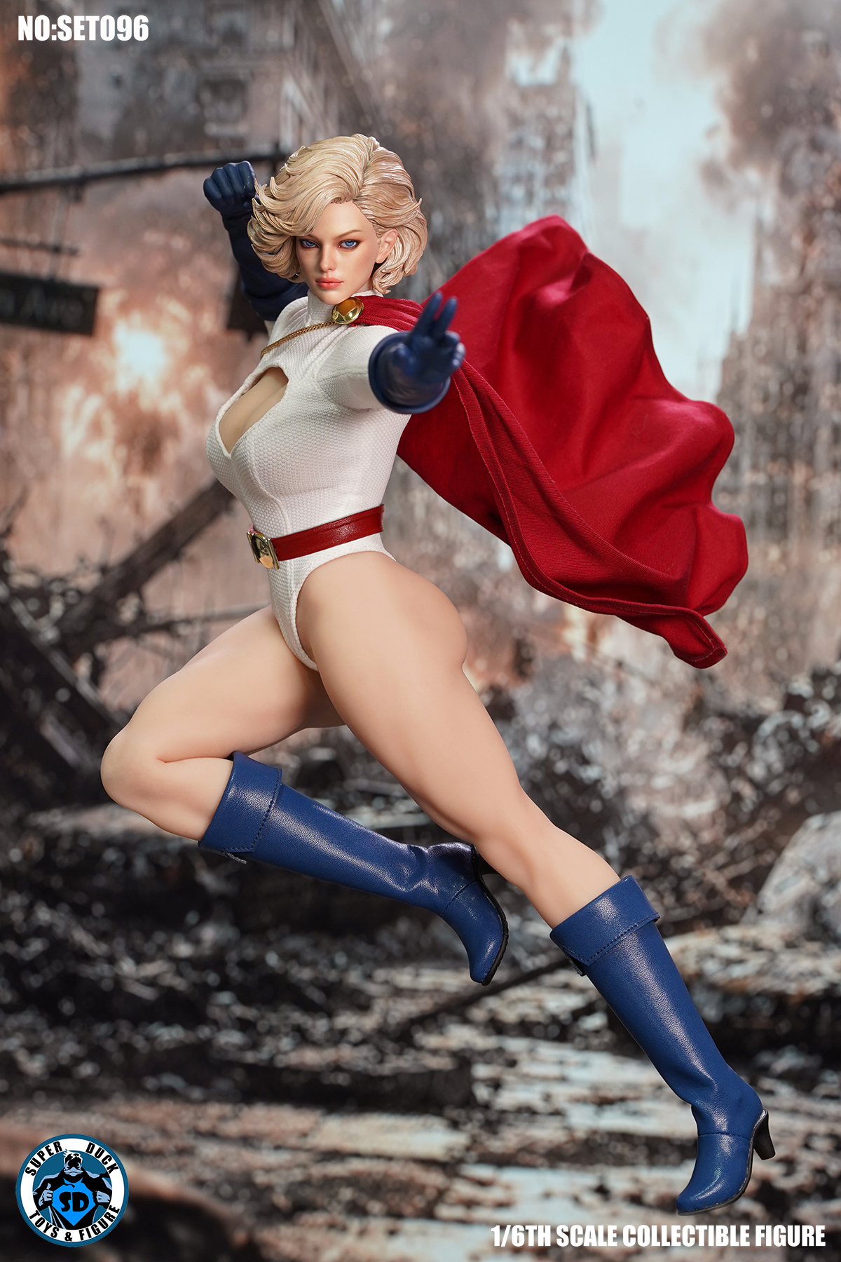 (預訂) SUPER DUCK SET096 1/6  超能女超人 可動人偶