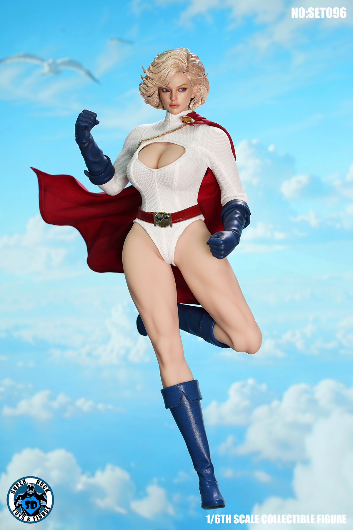 (預訂) SUPER DUCK SET096 1/6  超能女超人 可動人偶