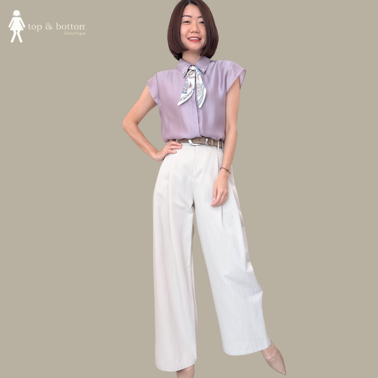 HIGH WAISTED HAREM LONG PANT