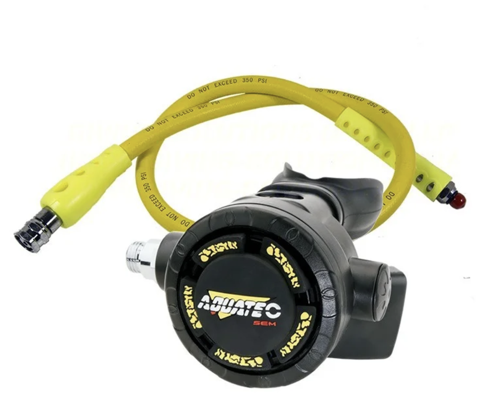 AQUATEC-不可調黃備二級頭90cm黃管 套裝