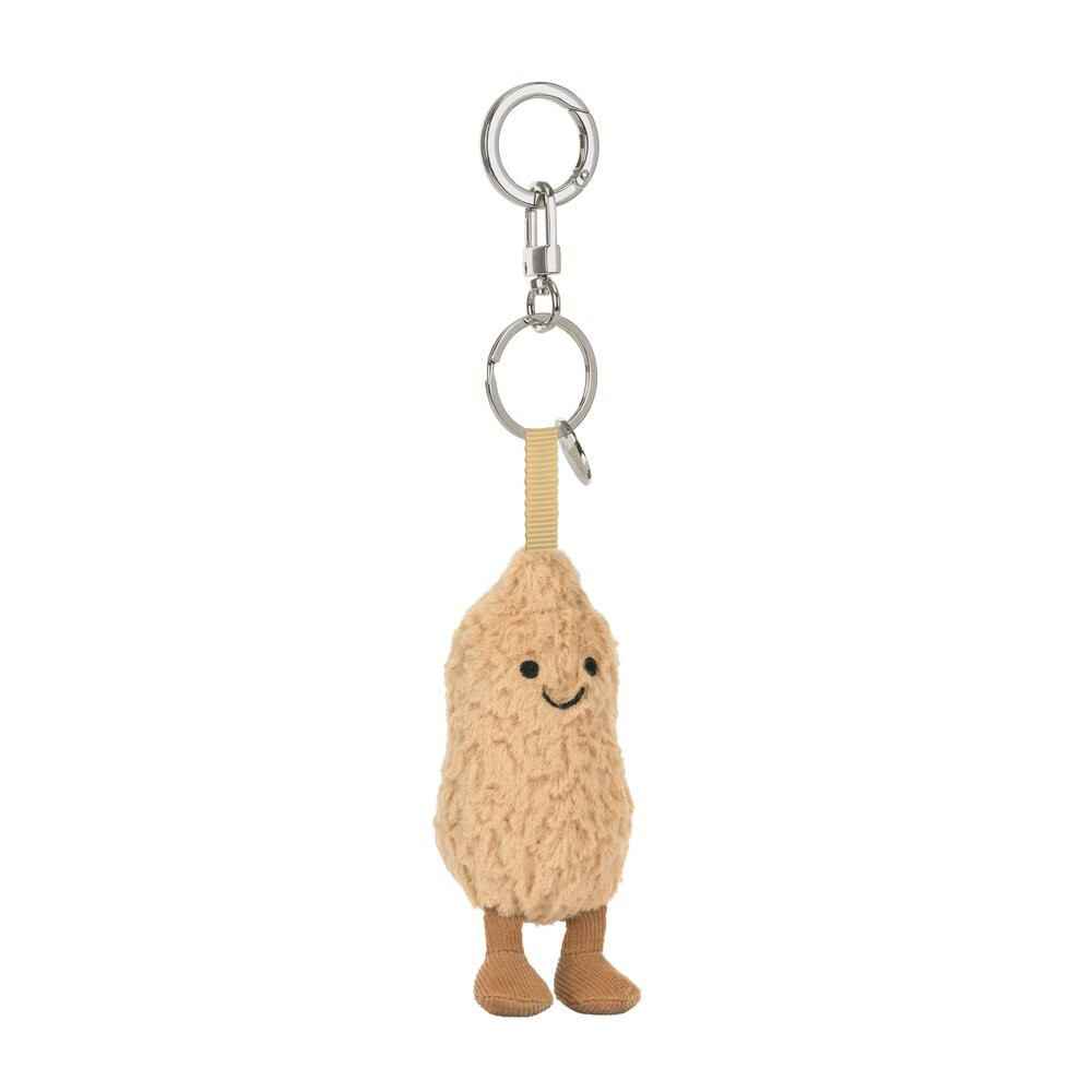 Jellycat Amuseable Peanut Bag Charm 趣味花生吊飾/鑰匙圈(新版)