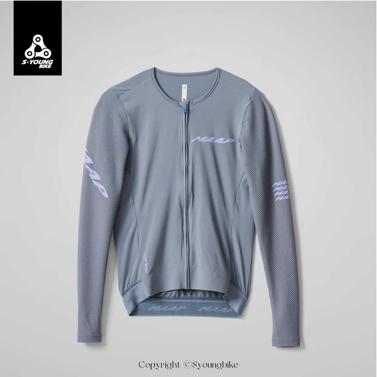 【MAAP】 Emerge LS Jersey 男性長袖車衣  /  Galaxy Blue