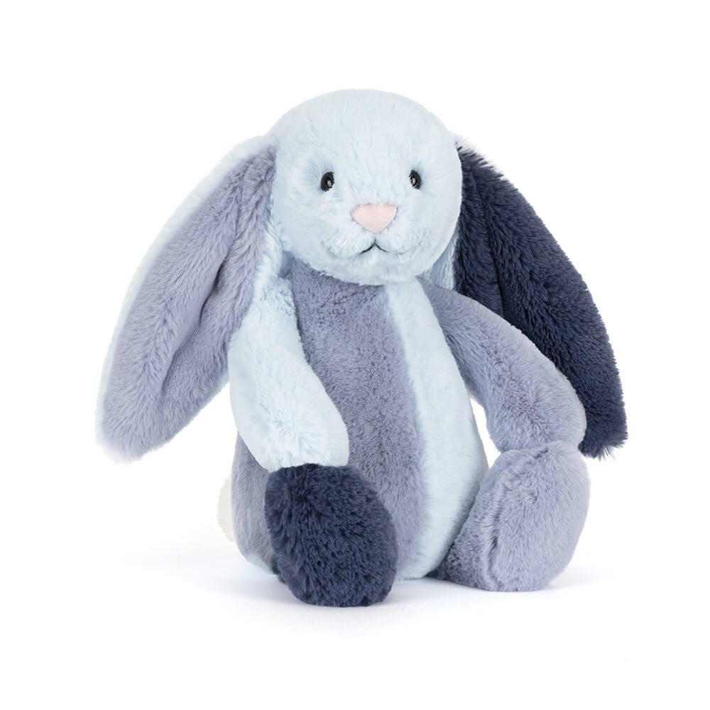 Jellycat Puddlesea Bunny 藍色拼貼兔(31cm)