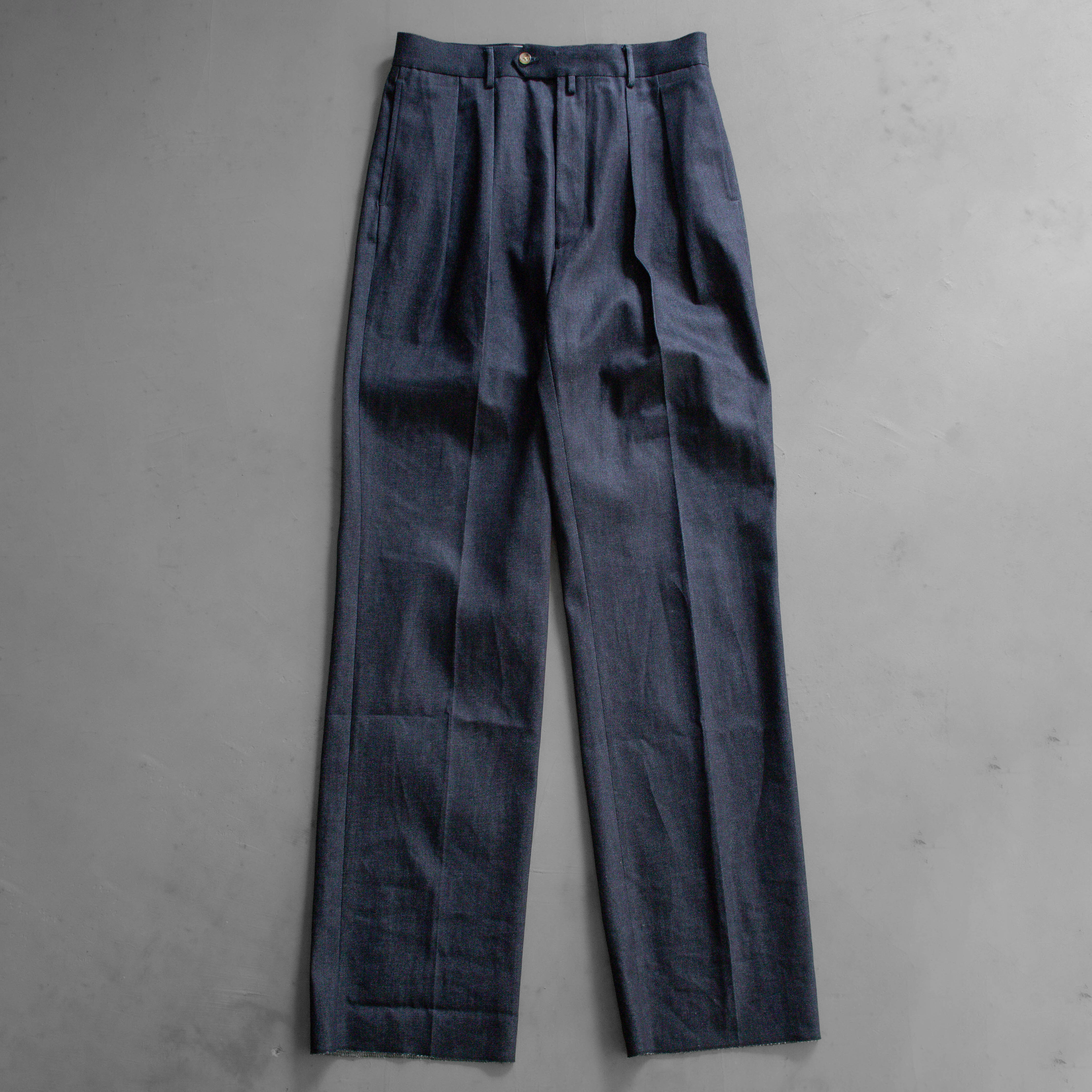 NEAT 11.5OZ NATURAL SLUB WIDE DENIM 丹寧 寬版 長褲 兩色
