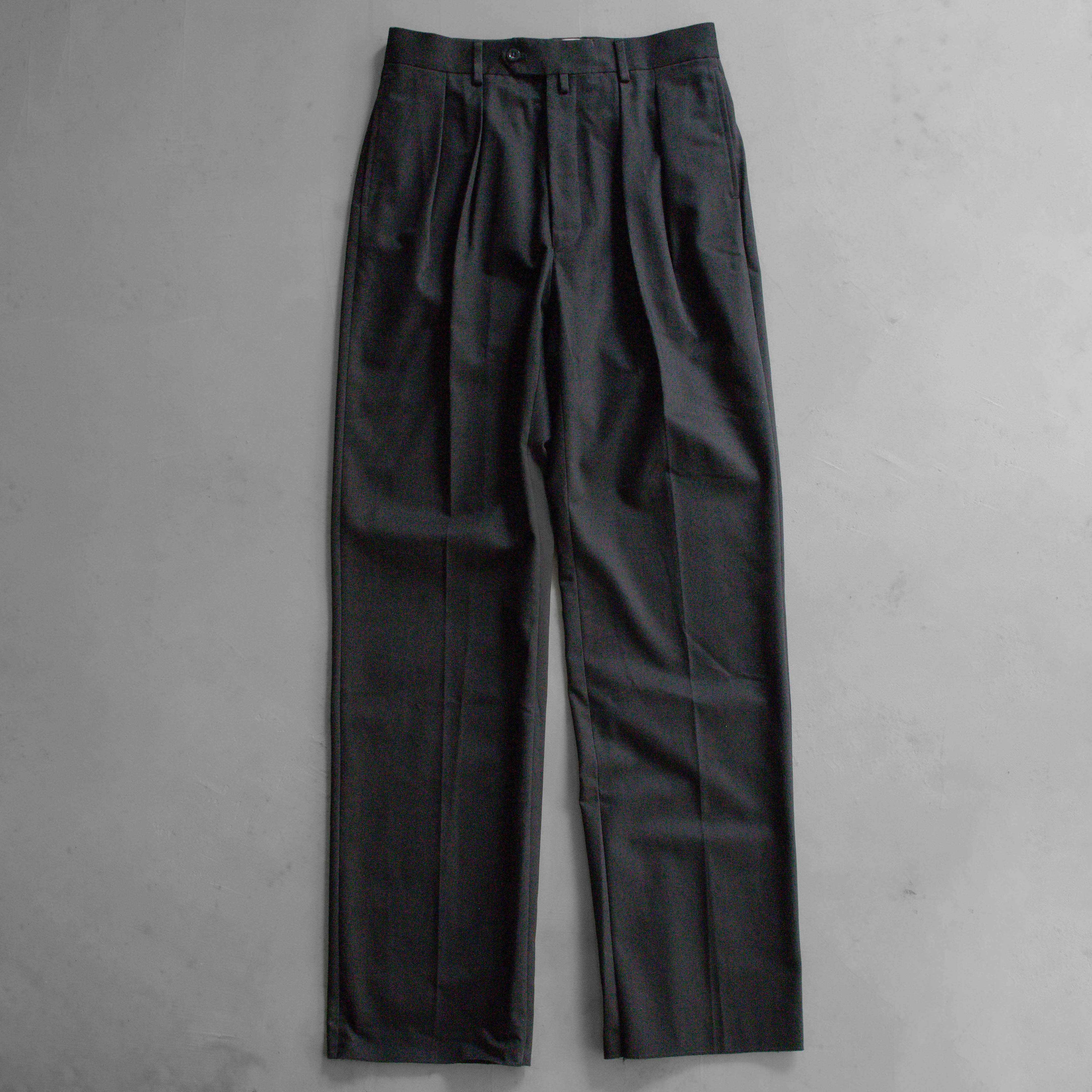 NEAT FRENCH COTTON DRILL WIDE 斜紋 純棉 寬版 長褲 兩色