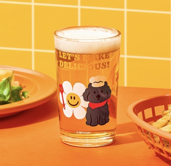 WIGGLE Hamzy Wiggle Beer Glass 2P