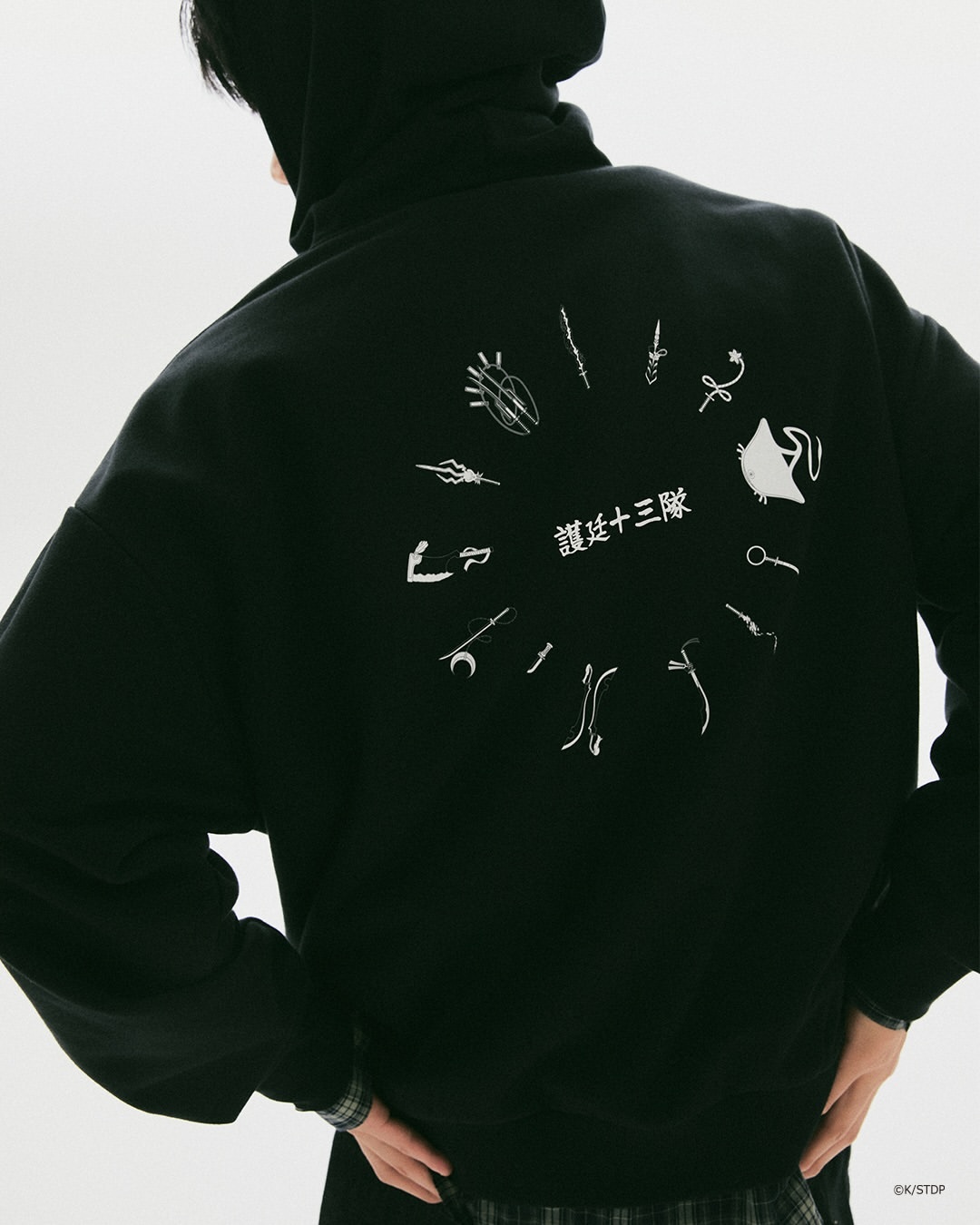 《限時團購優惠》SPAO卡通hoodie 死神