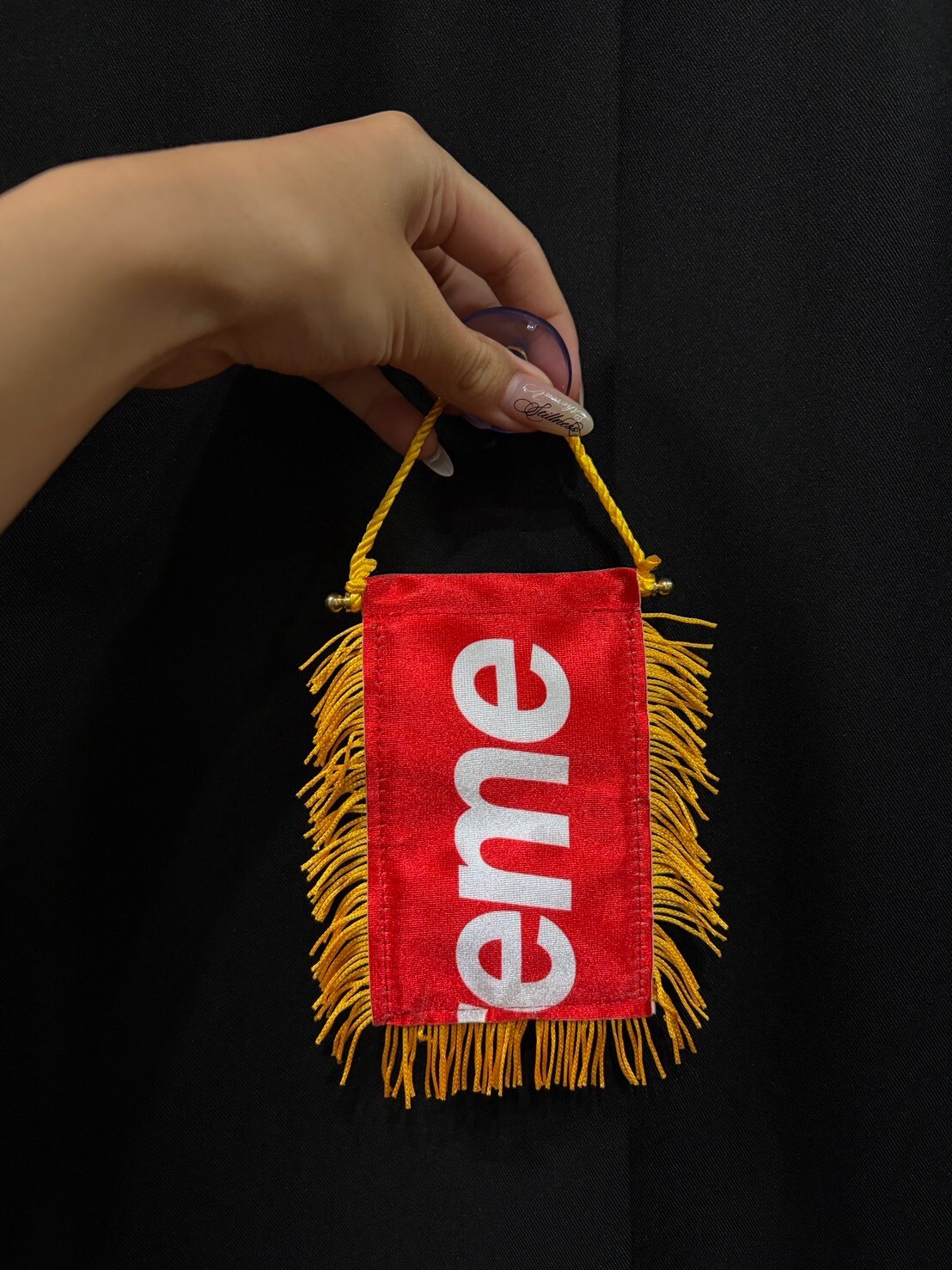 supreme FW26 Fringed banner 開季小錦旗