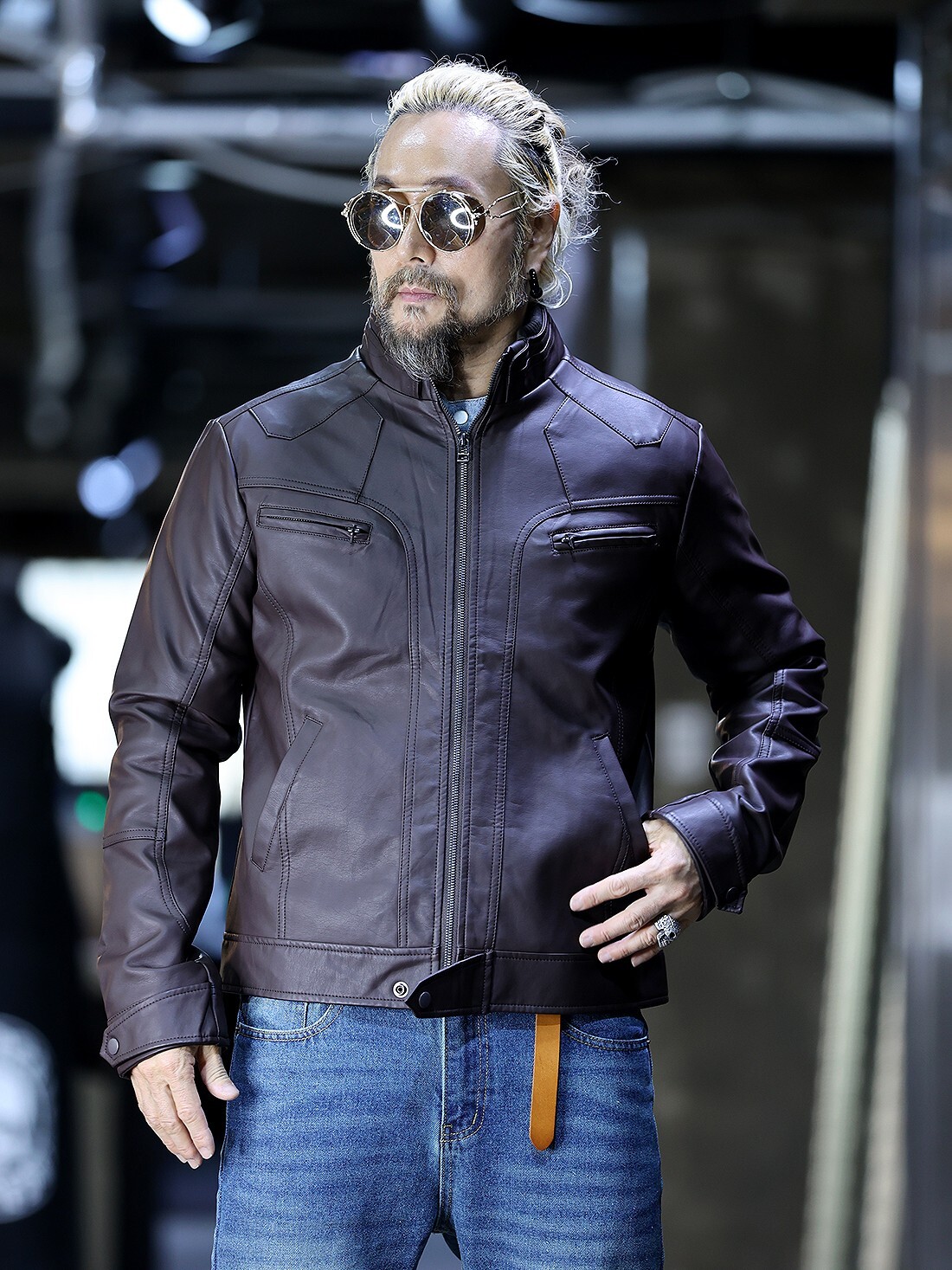 Vegan Leather Jacket