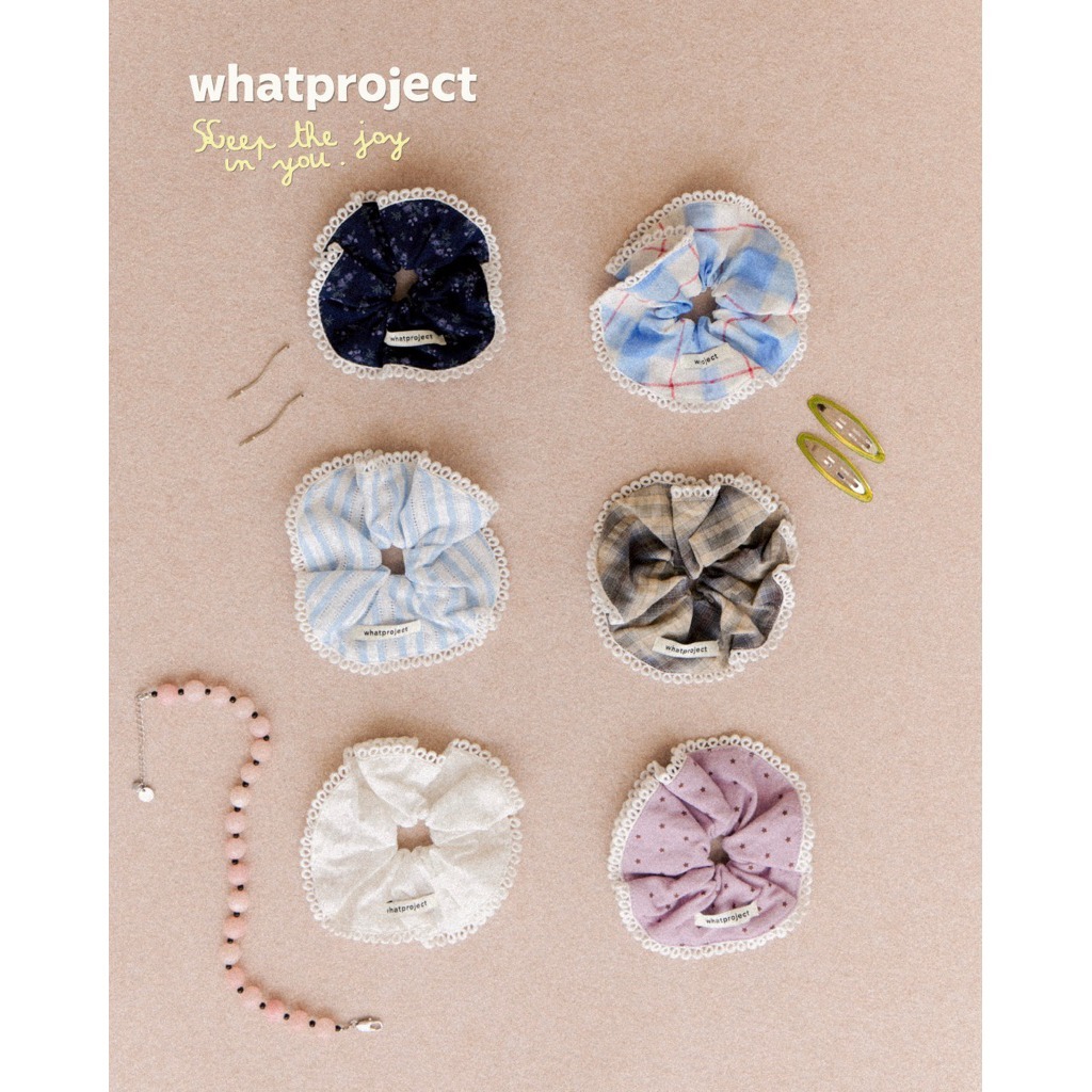 【 泰國加開團 】whatproject Madeleine 髮圈