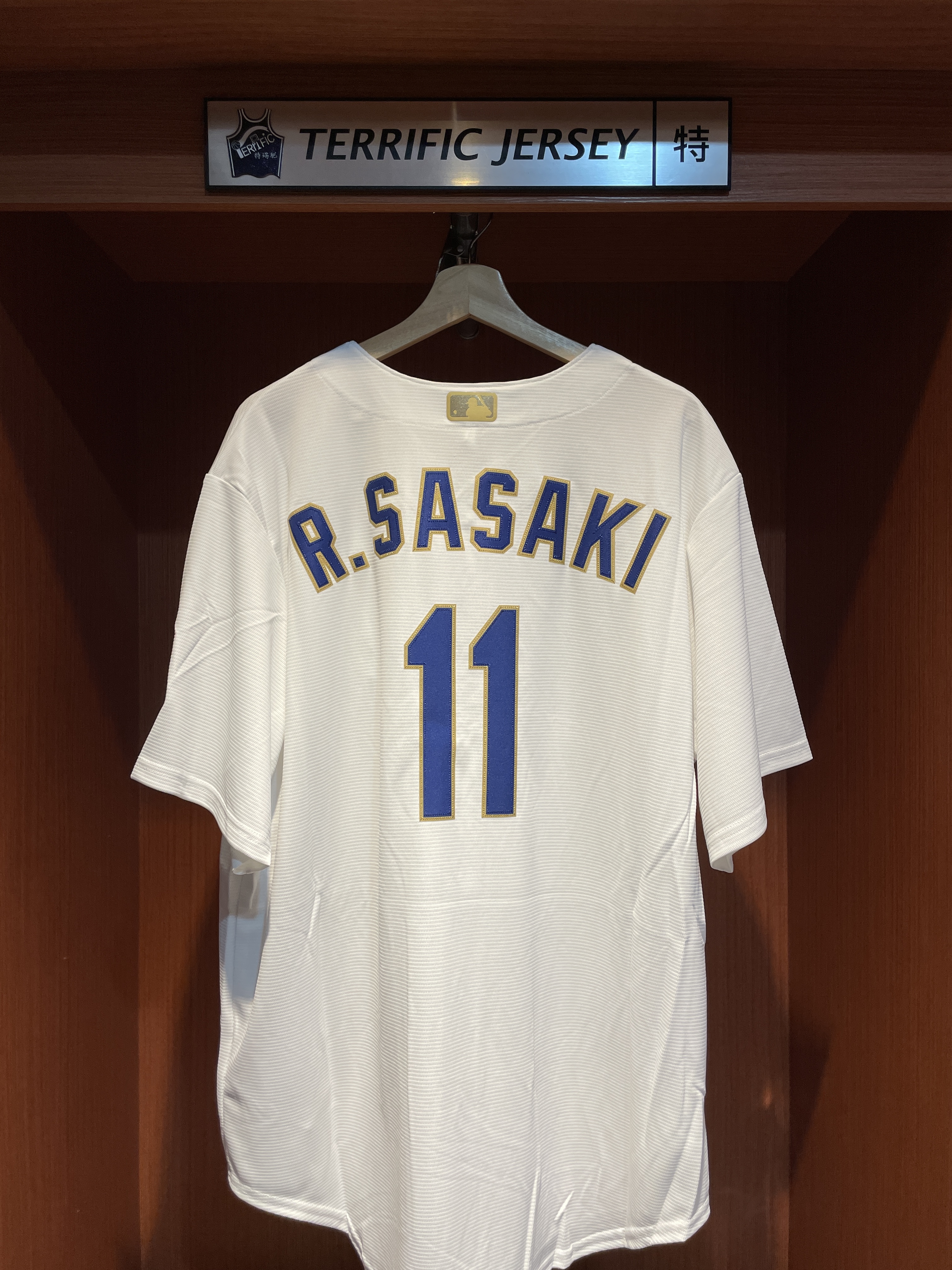 MLB球衣 Roki Sasaki 洛杉磯道奇 冠軍 金字 開幕戰 2026 Gold Collection Nike Stadium Player Name Jersey 球迷版 熱轉印 全新