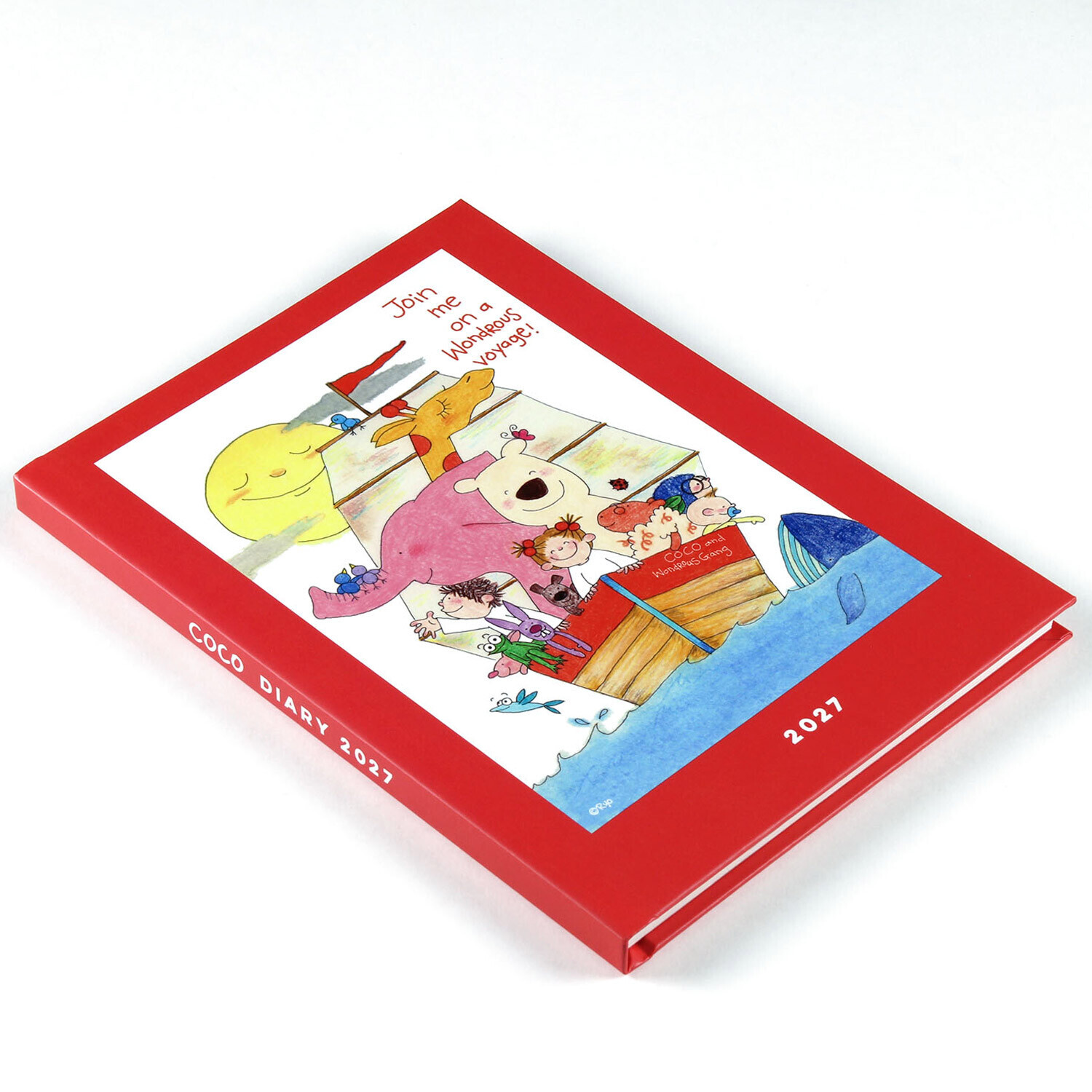 COCO醬 _ 2027週計畫手帳 B6硬殼｜日本Greeting Life x COCO and Wondrous Gang