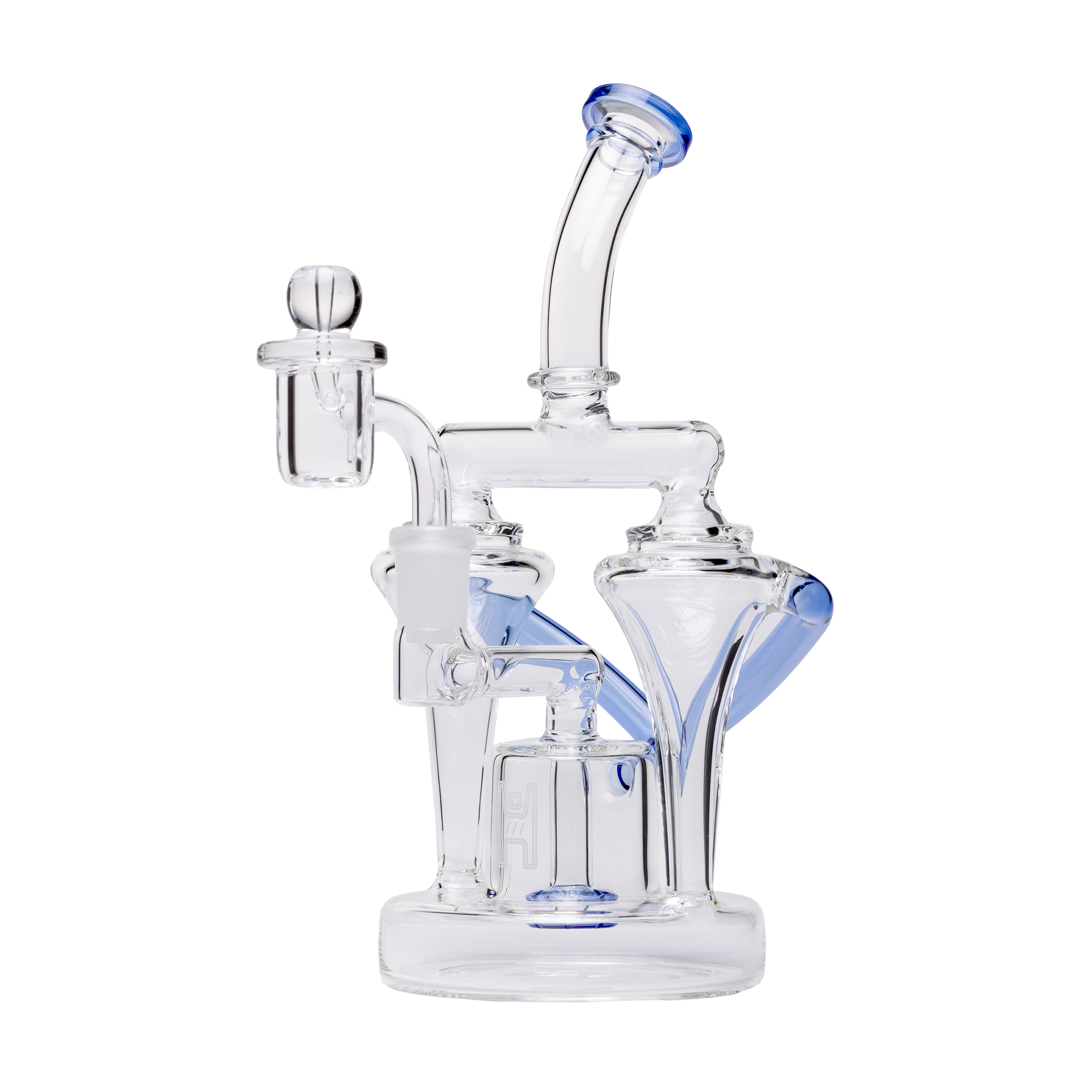 DUALING RECYCLER WATERPIPE BY HUMAN GRADE
