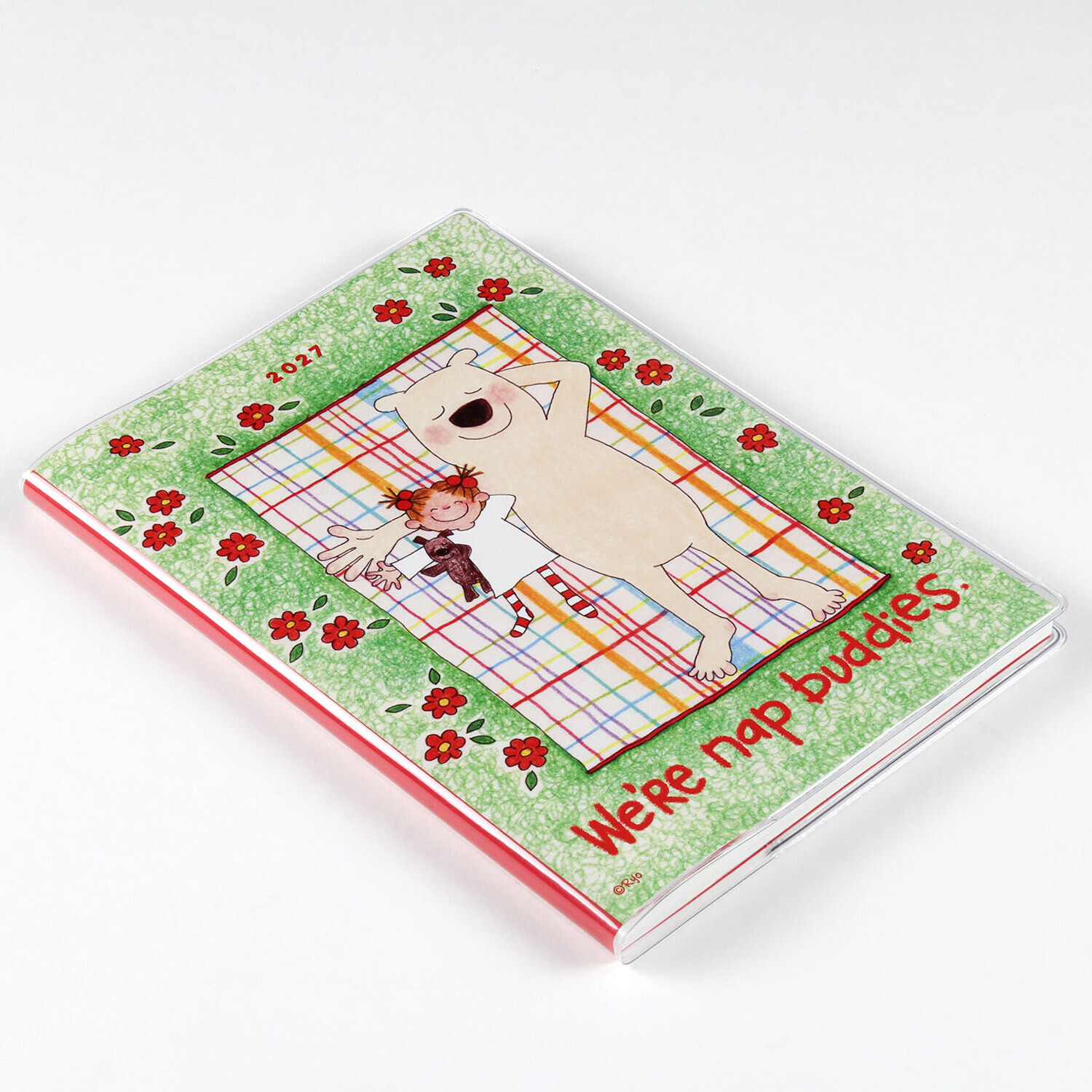 COCO醬 _ 野餐 2027週計畫手帳 B6 PVC透明書套｜日本Greeting Life x COCO and Wondrous Gang