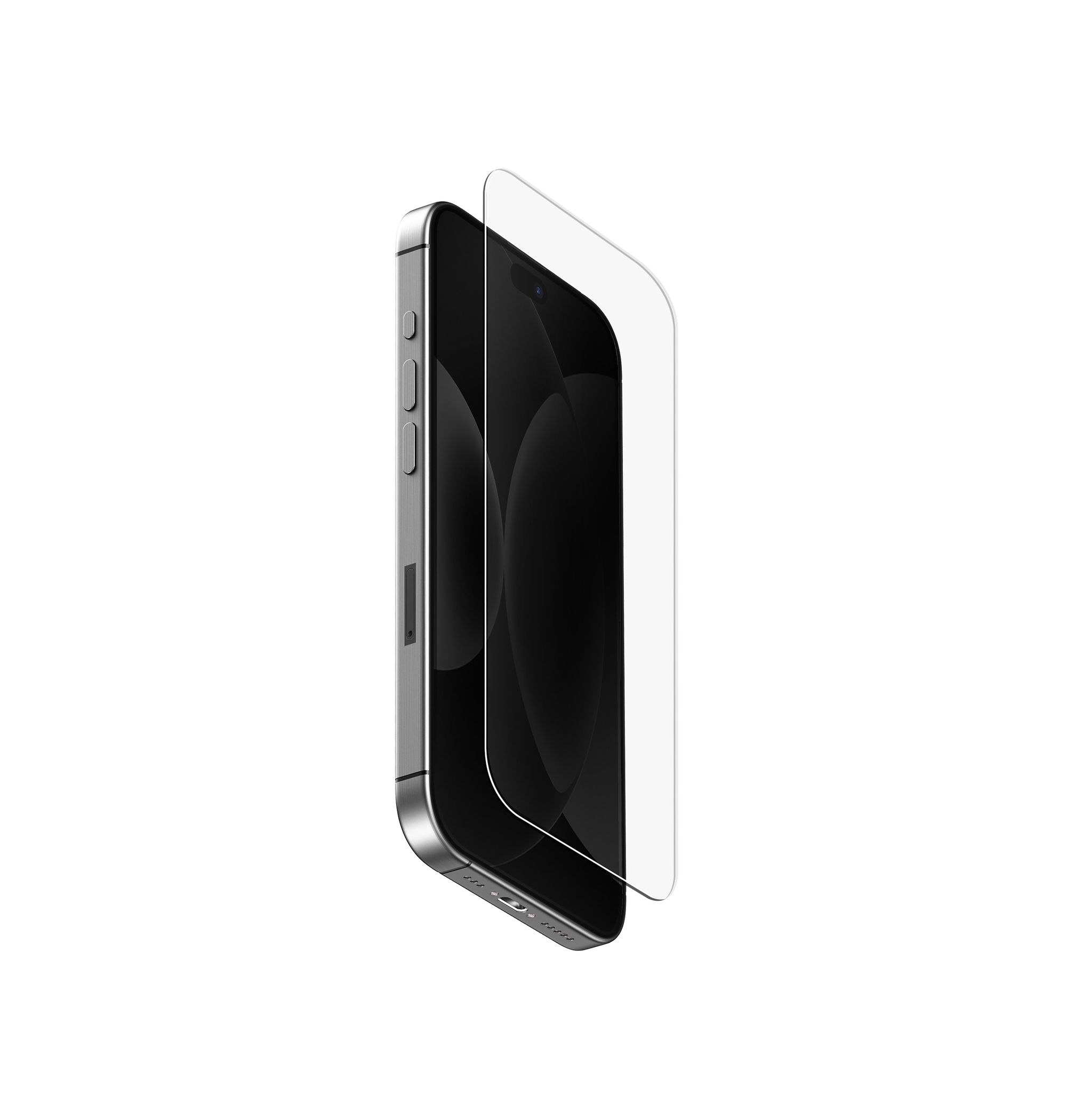 UNIQ-OPTIX Covex™ Pure Clear iPhone 18 超薄透明玻璃螢幕保護貼