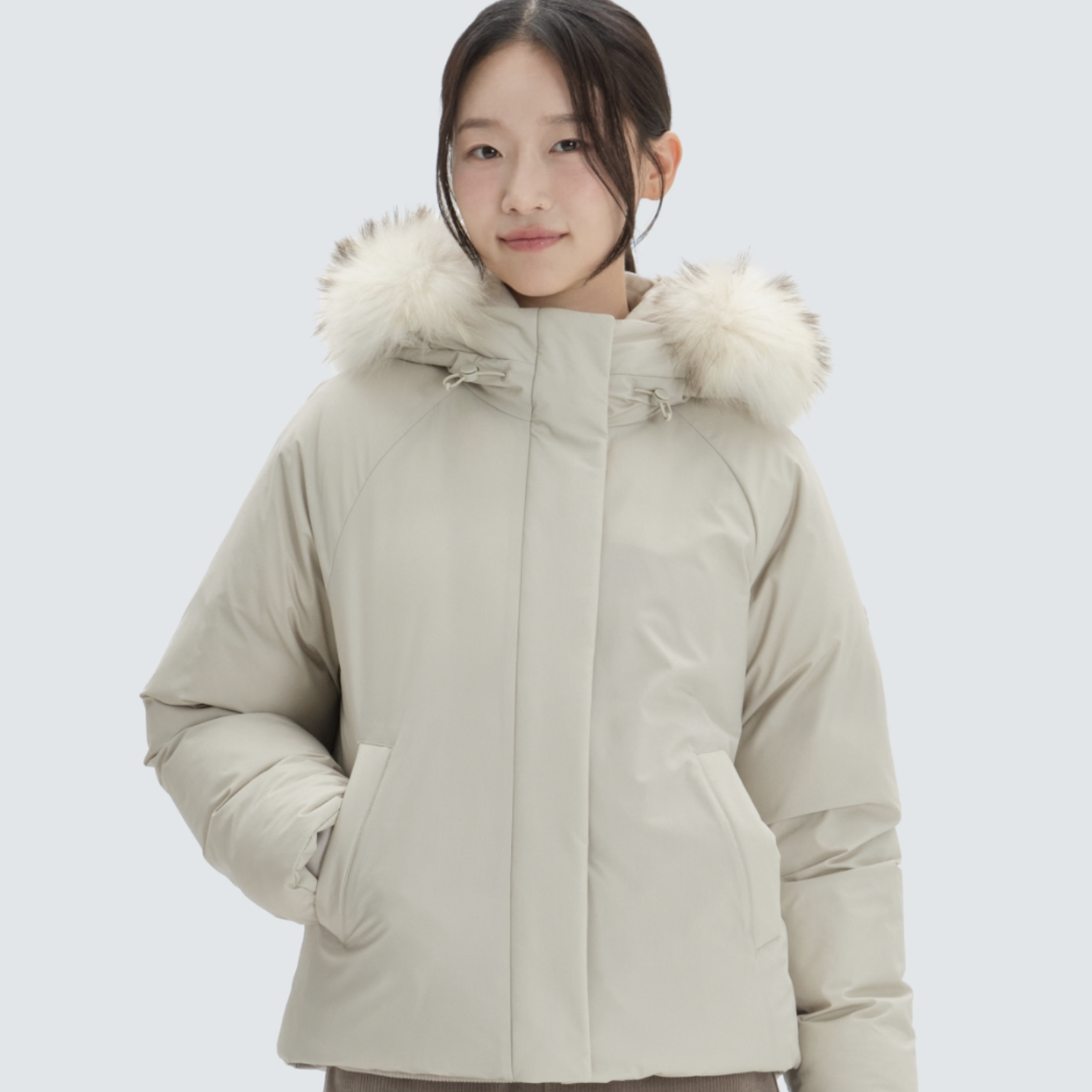<韓國代購> SNOWPEAK PREMIUM WOMEN HOOD HEAVY GOOSE DOWN JACKET
