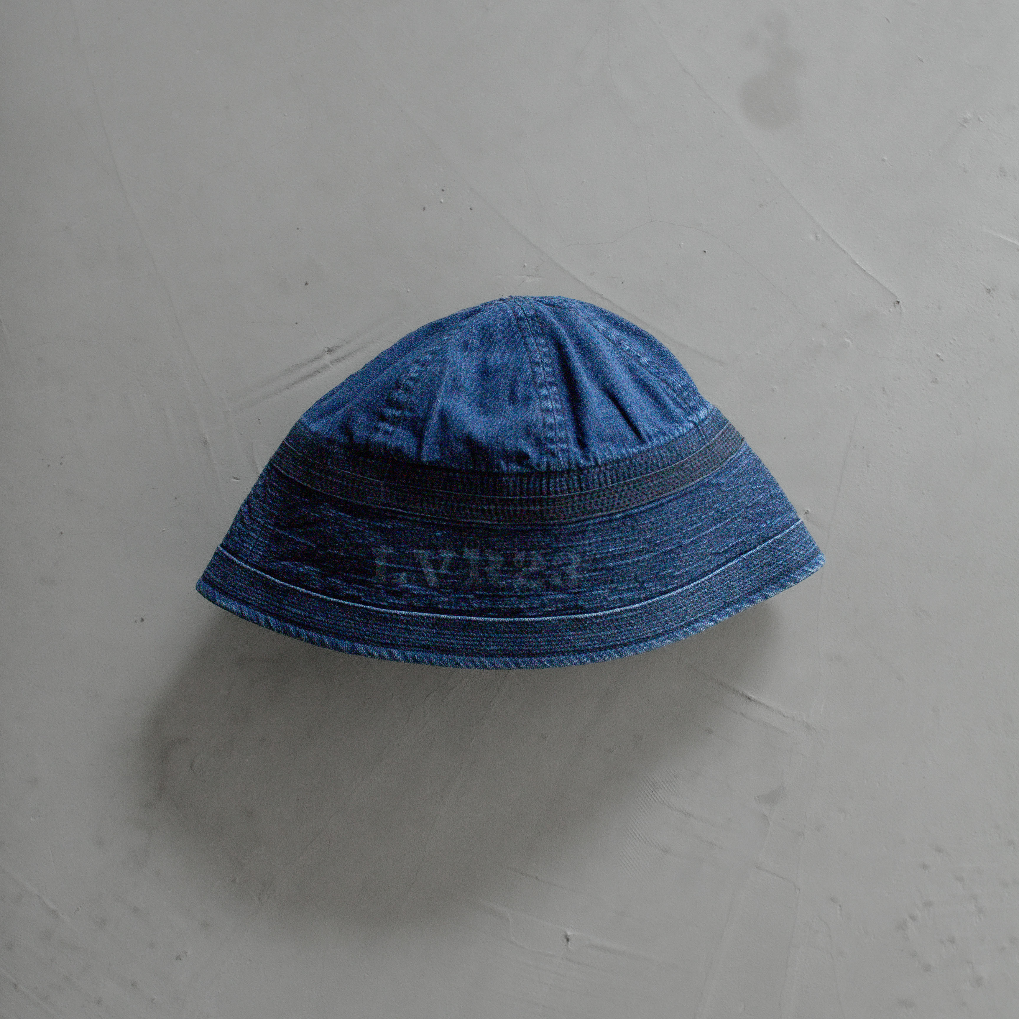 CORONA UTILITY NAVY HAT INDIGO BIO-WASH 水洗 藍染 丹寧 水手帽